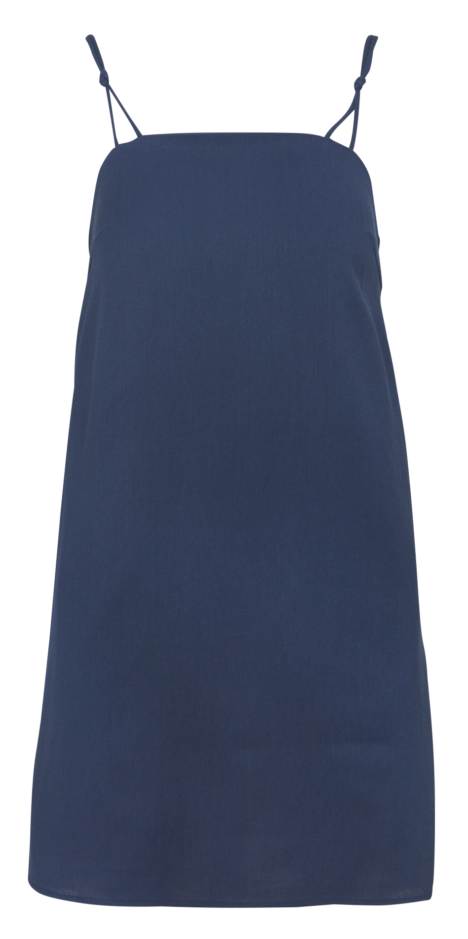 Short square-neck dress THE KORNER Blue