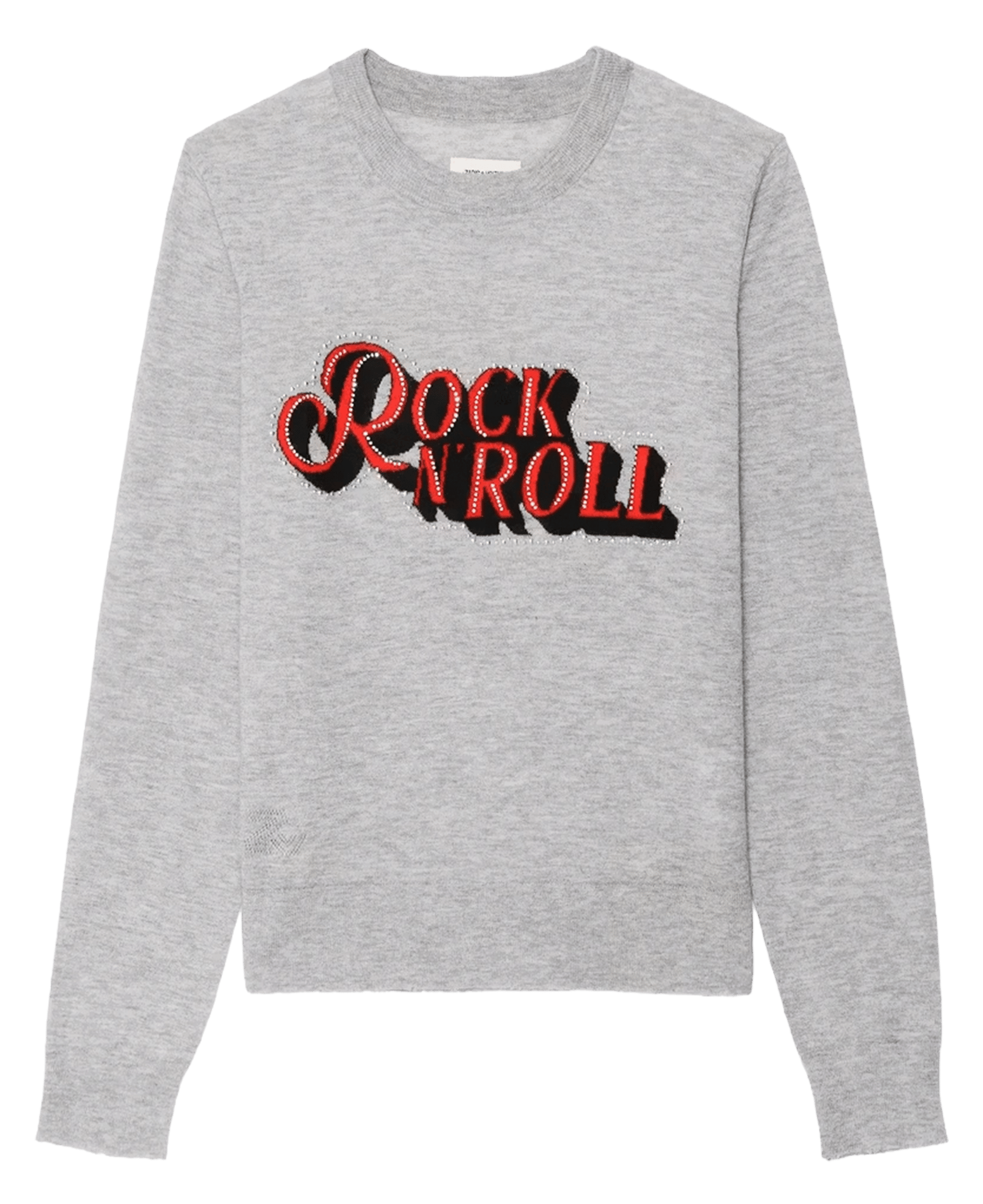 Rundhalsausschnitt aus Kaschmir ZADIG&VOLTAIRE Grau