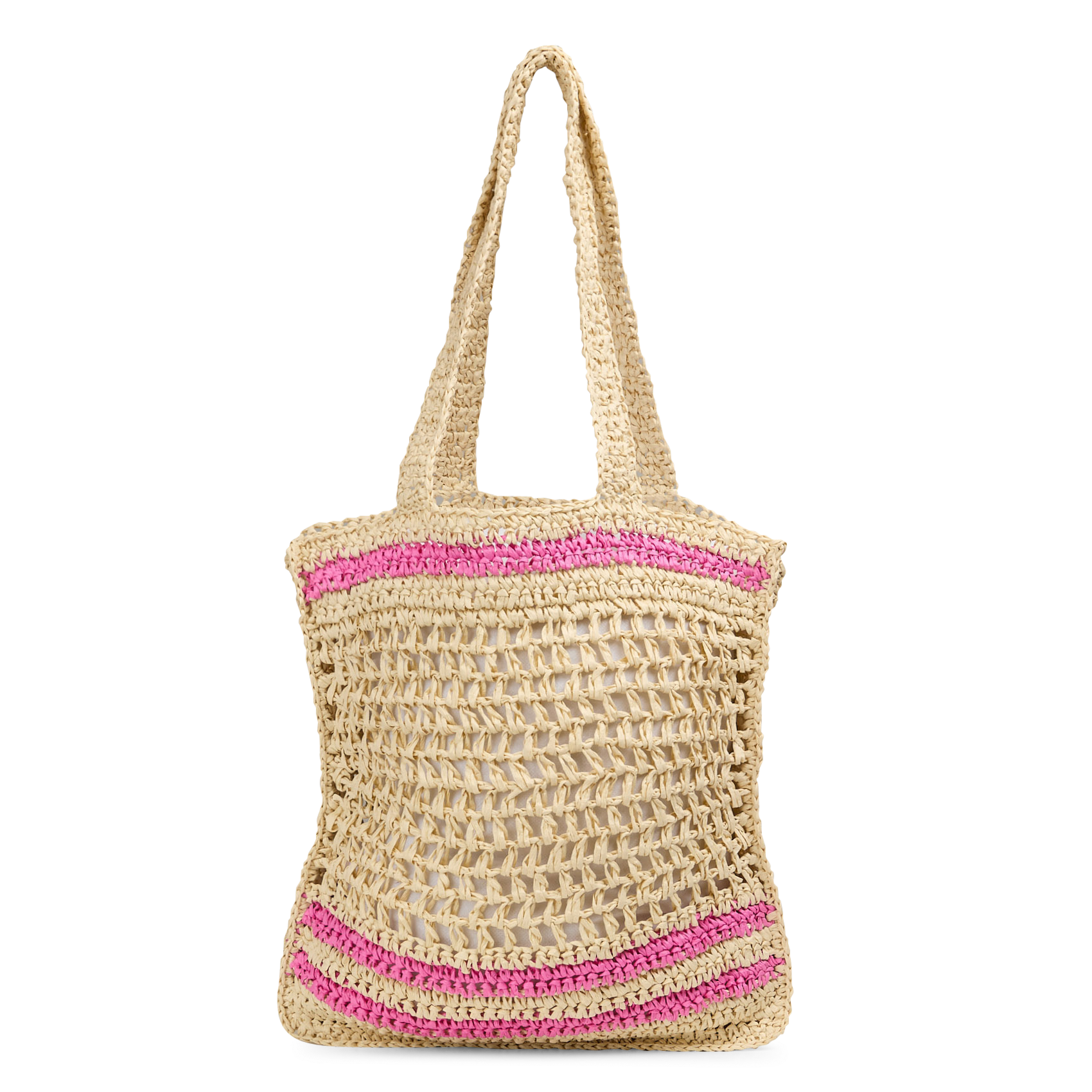 Gevlochten mand AU PRINTEMPS PARIS Roze