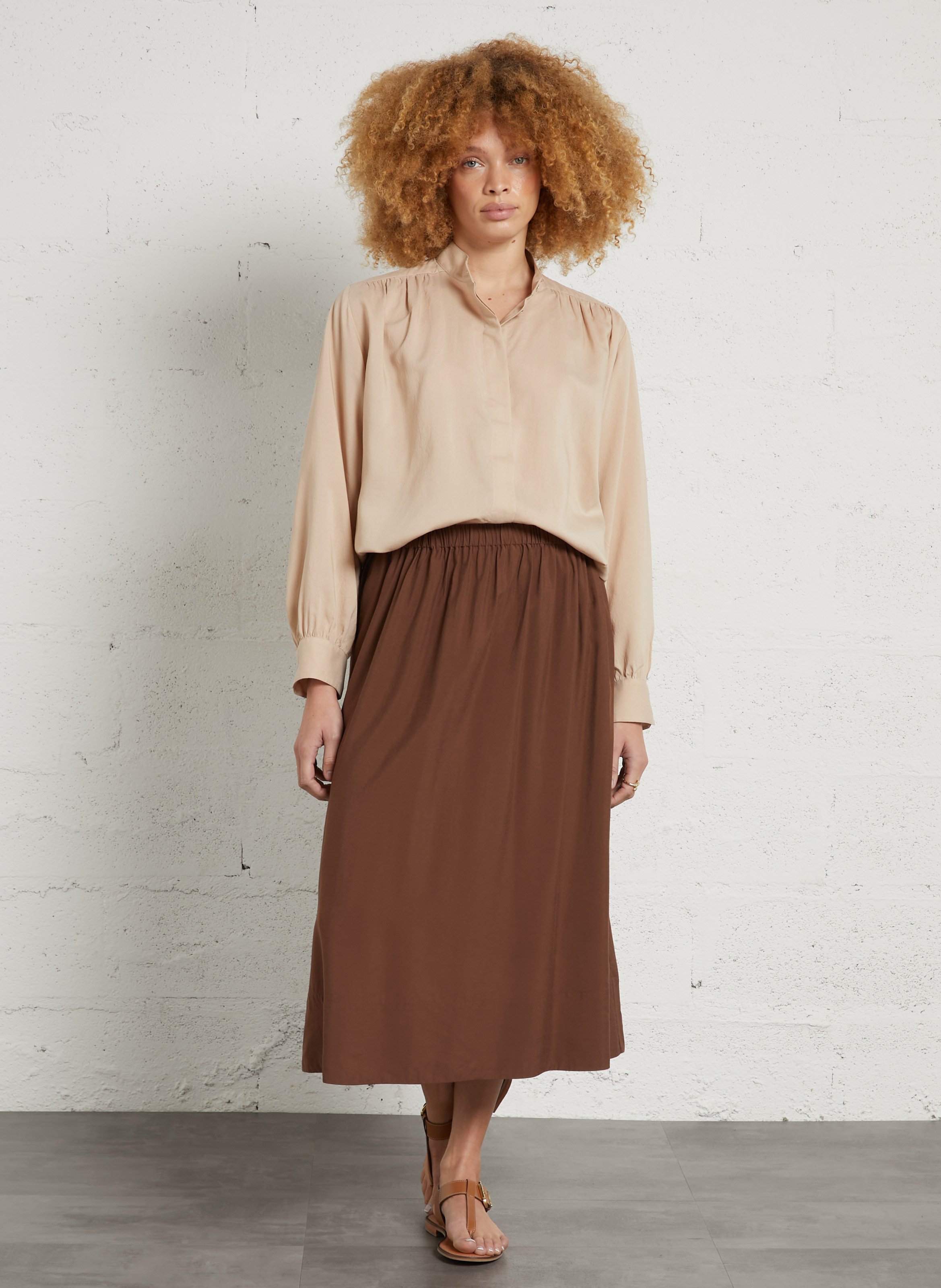 Blouse met ronde hals MASSCOB Roze