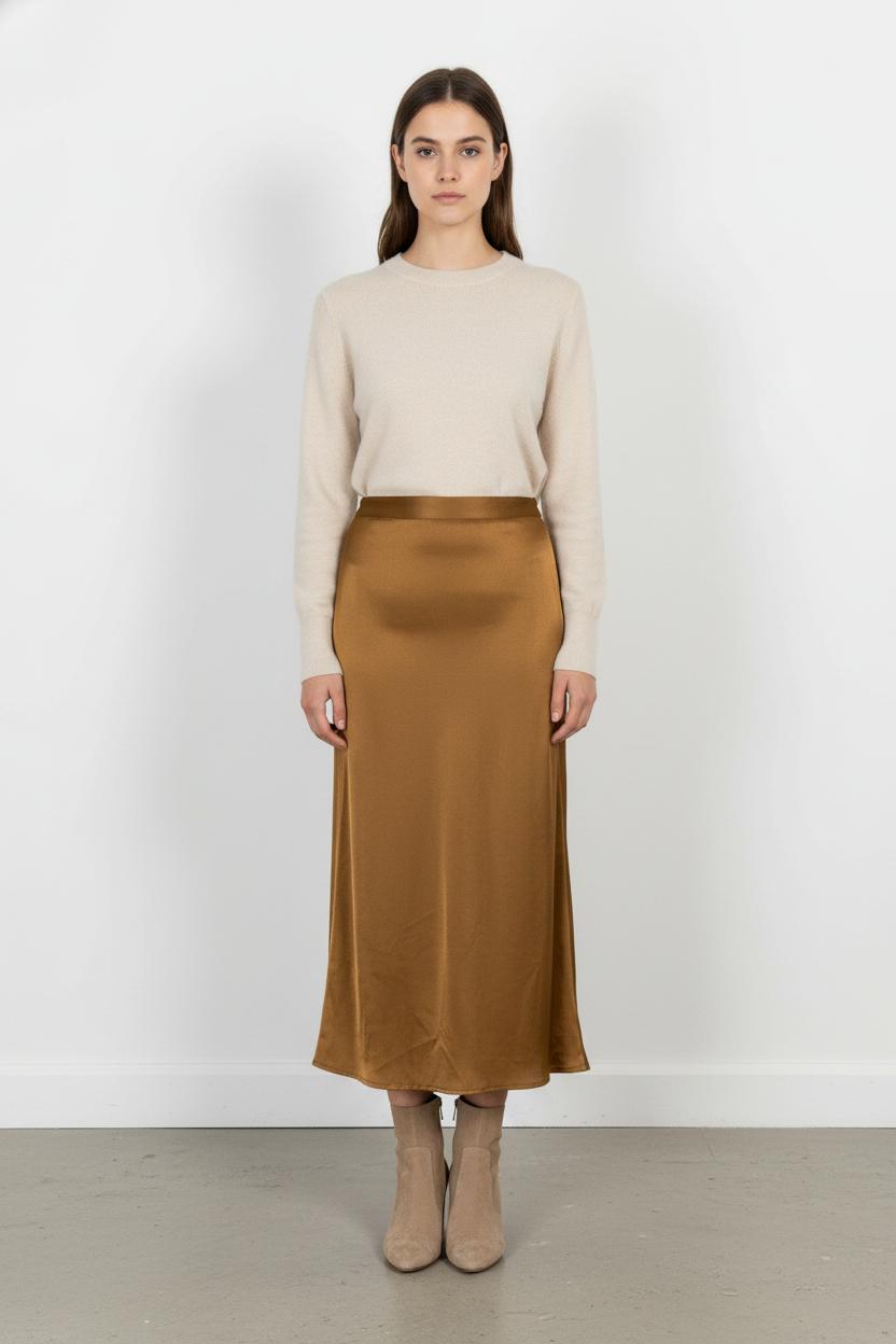 Long skirt MARIE SIXTINE - SECONDE MAIN Brown