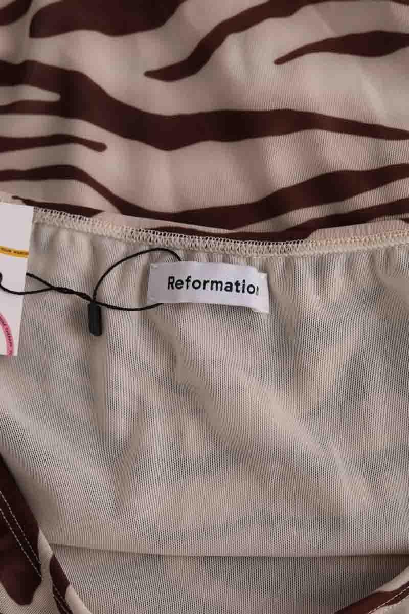 Mini skirt REFORMATION - Seconde Main Beige