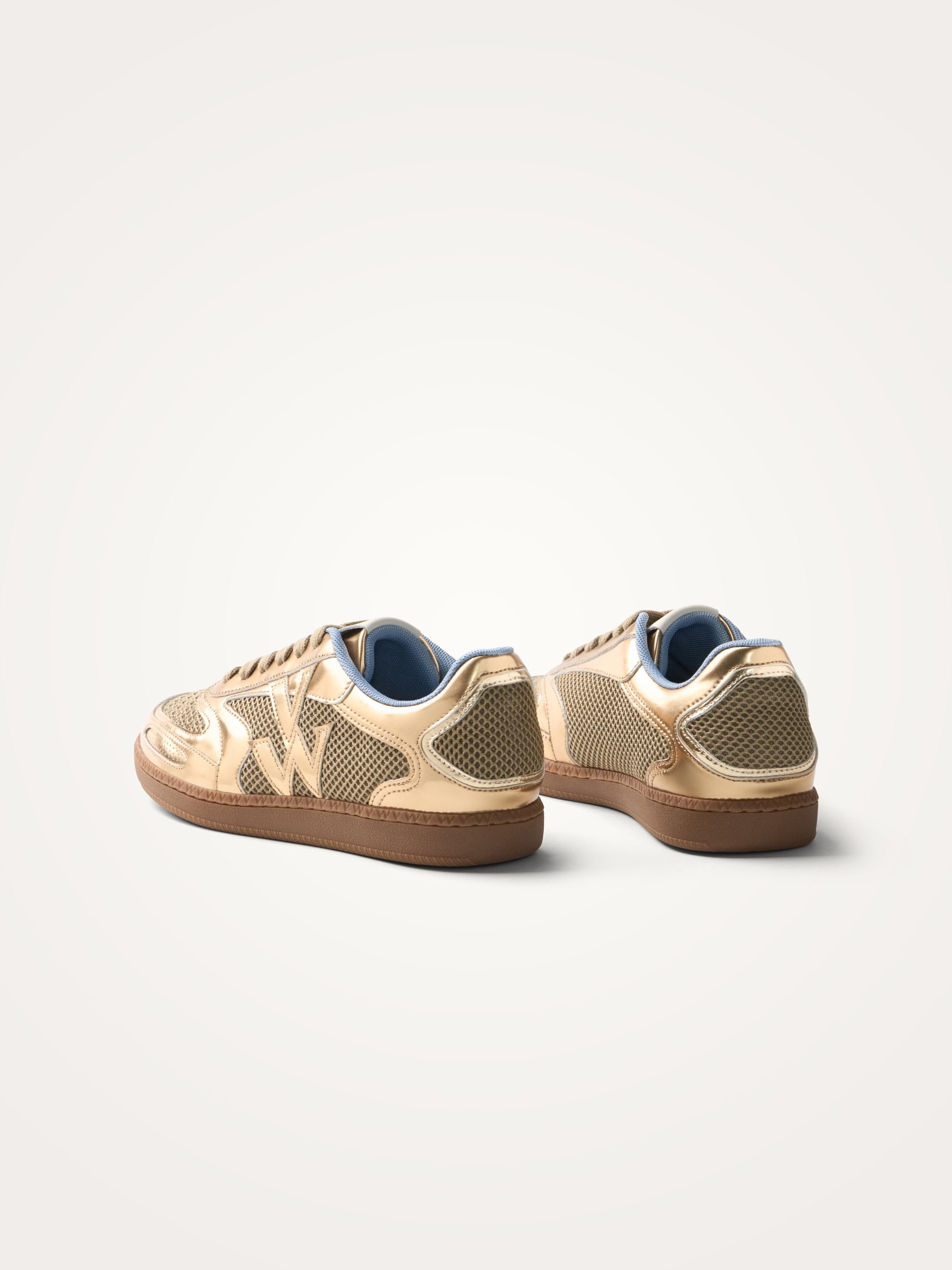 Sneakers with monogram on retro sole VANESSA WU Golden