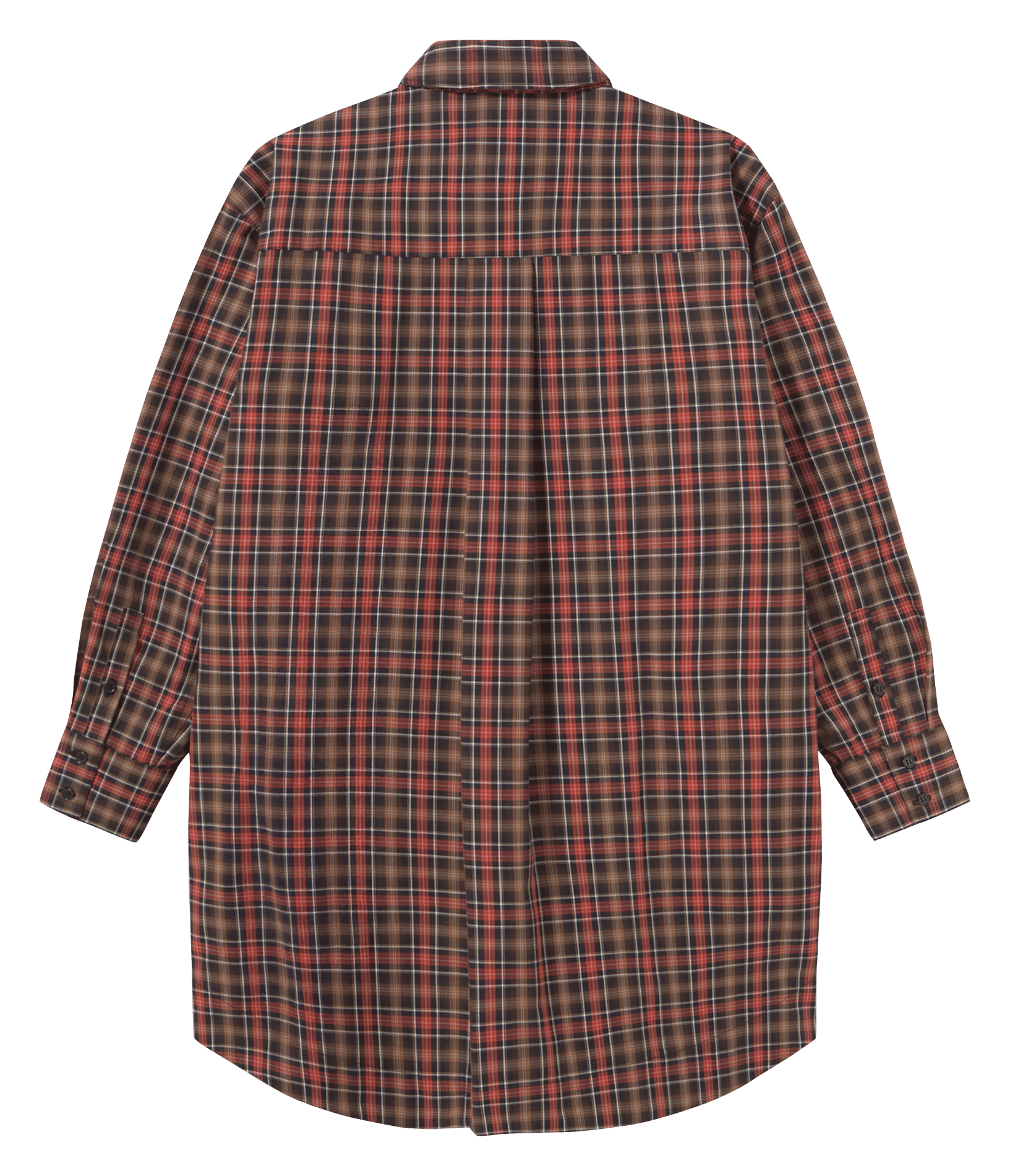 Checked shirt dress THE TINY BIG SISTER Multicolored