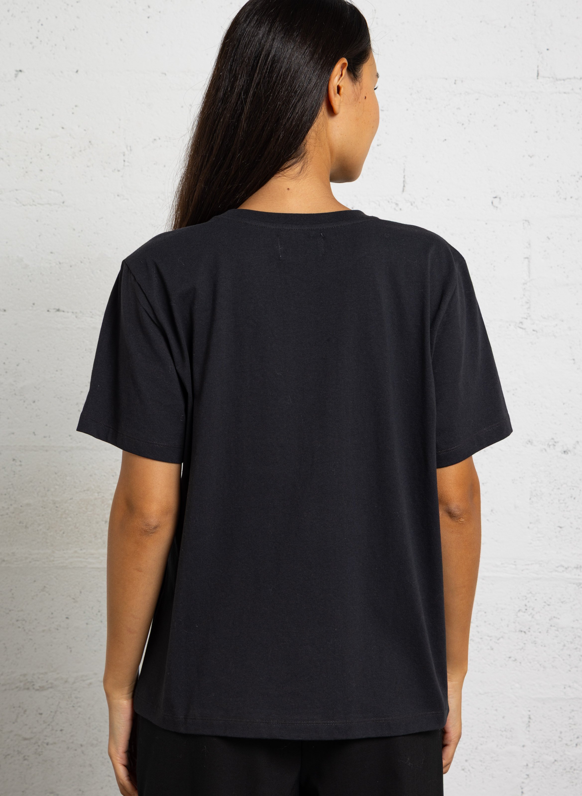 T-shirt ample en coton DES PETITS HAUTS Gris