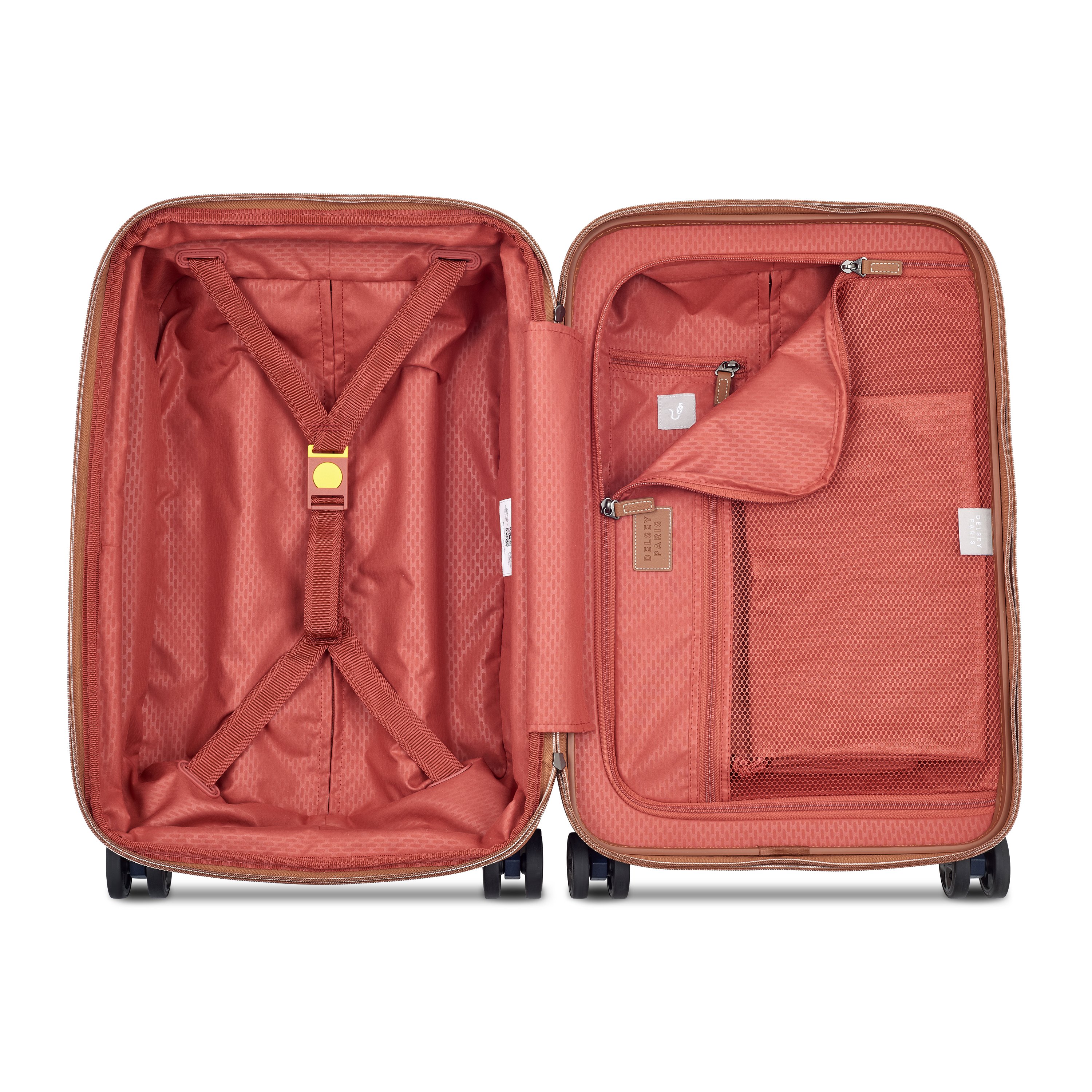 Rigid cabin suitcase DELSEY PARIS Blue