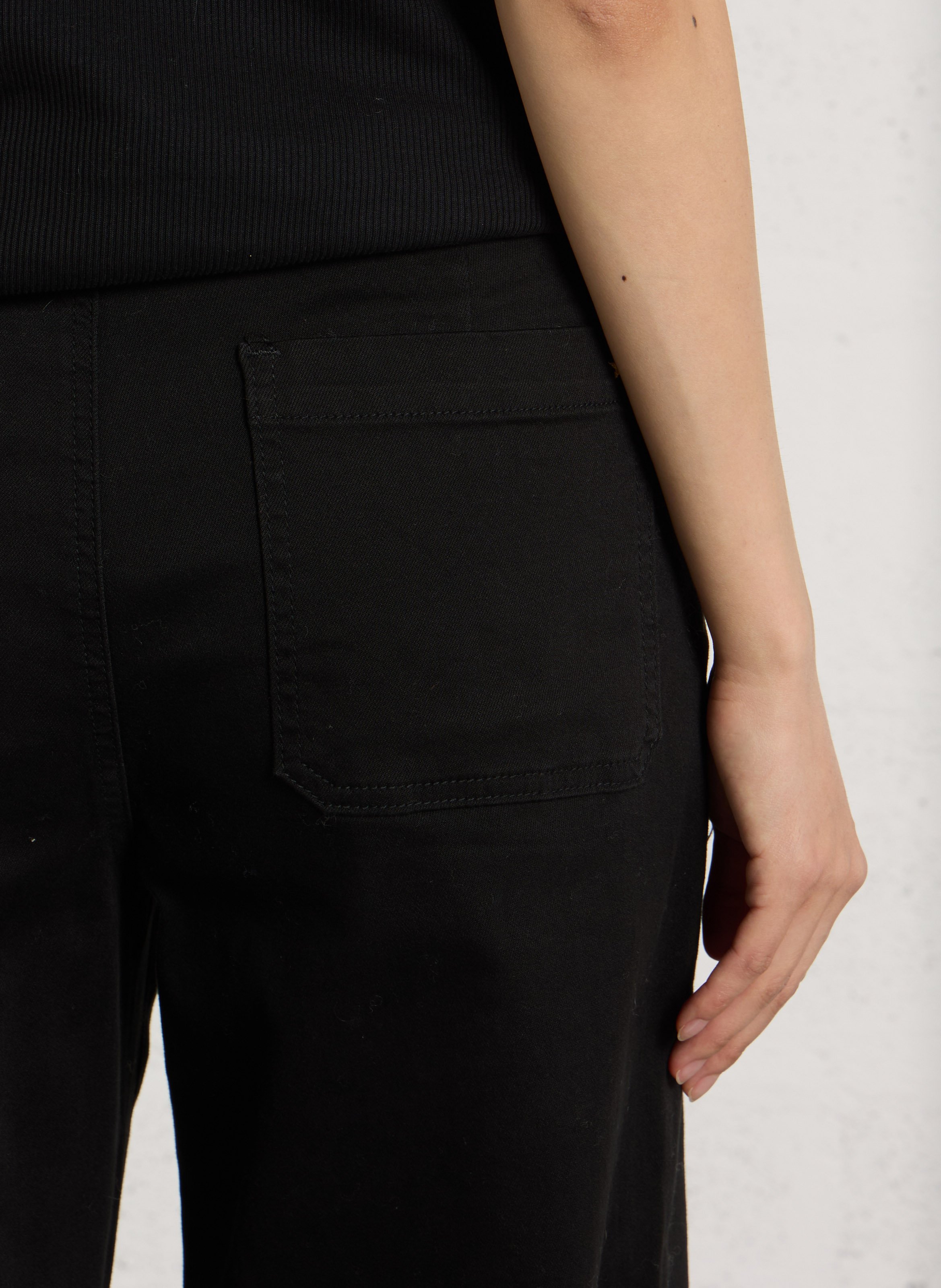 High-rise flared jeans LA PETITE ETOILE Black