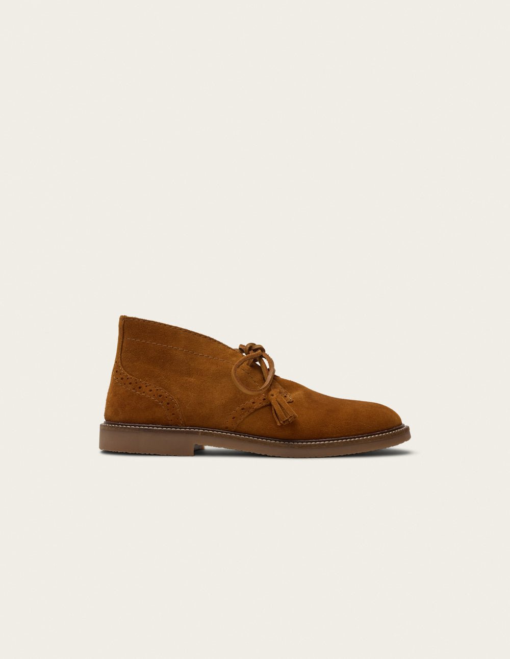 Bottines à lacets ODAJE Marron