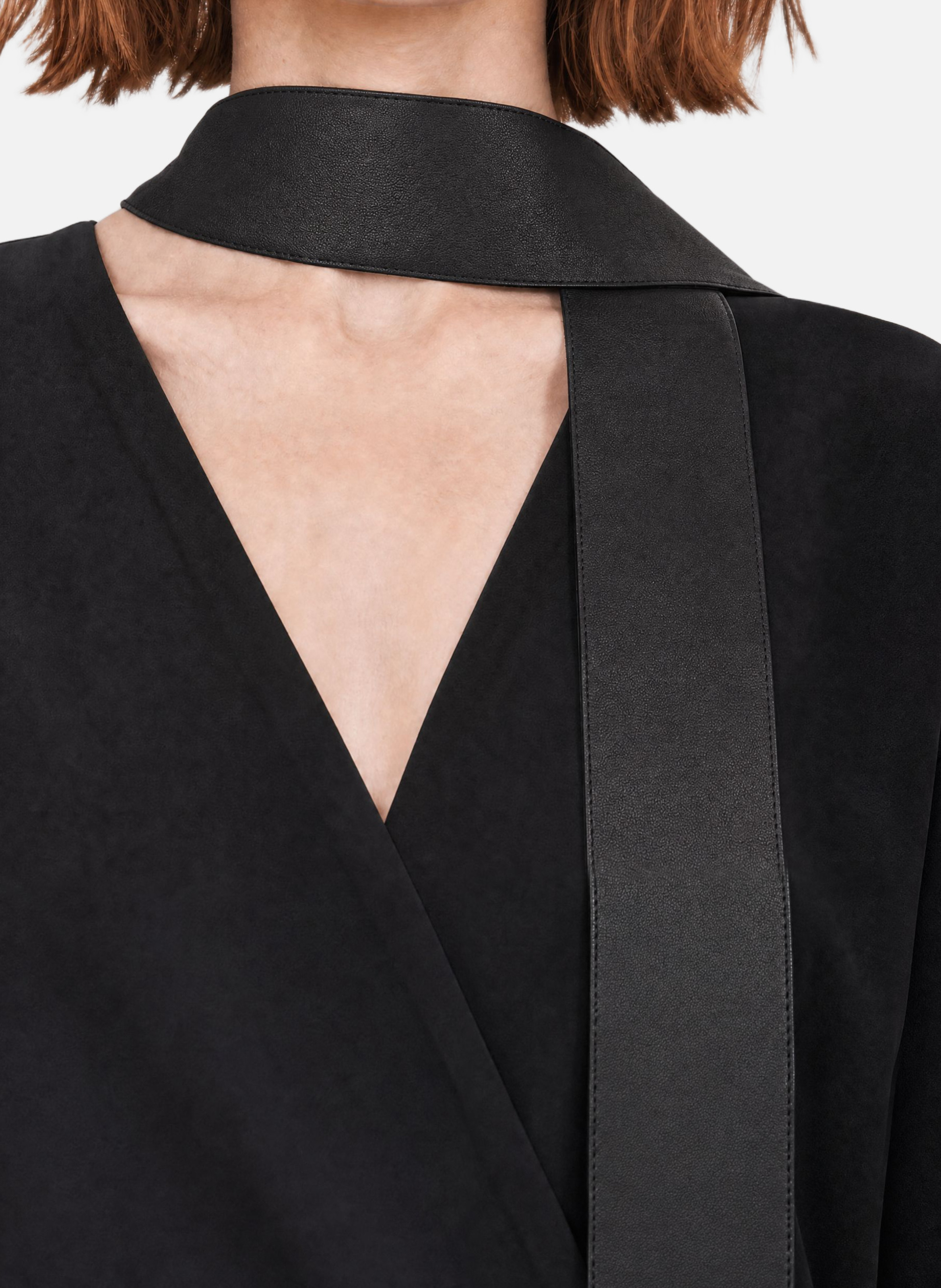 Short wrap dress THE KOOPLES Black