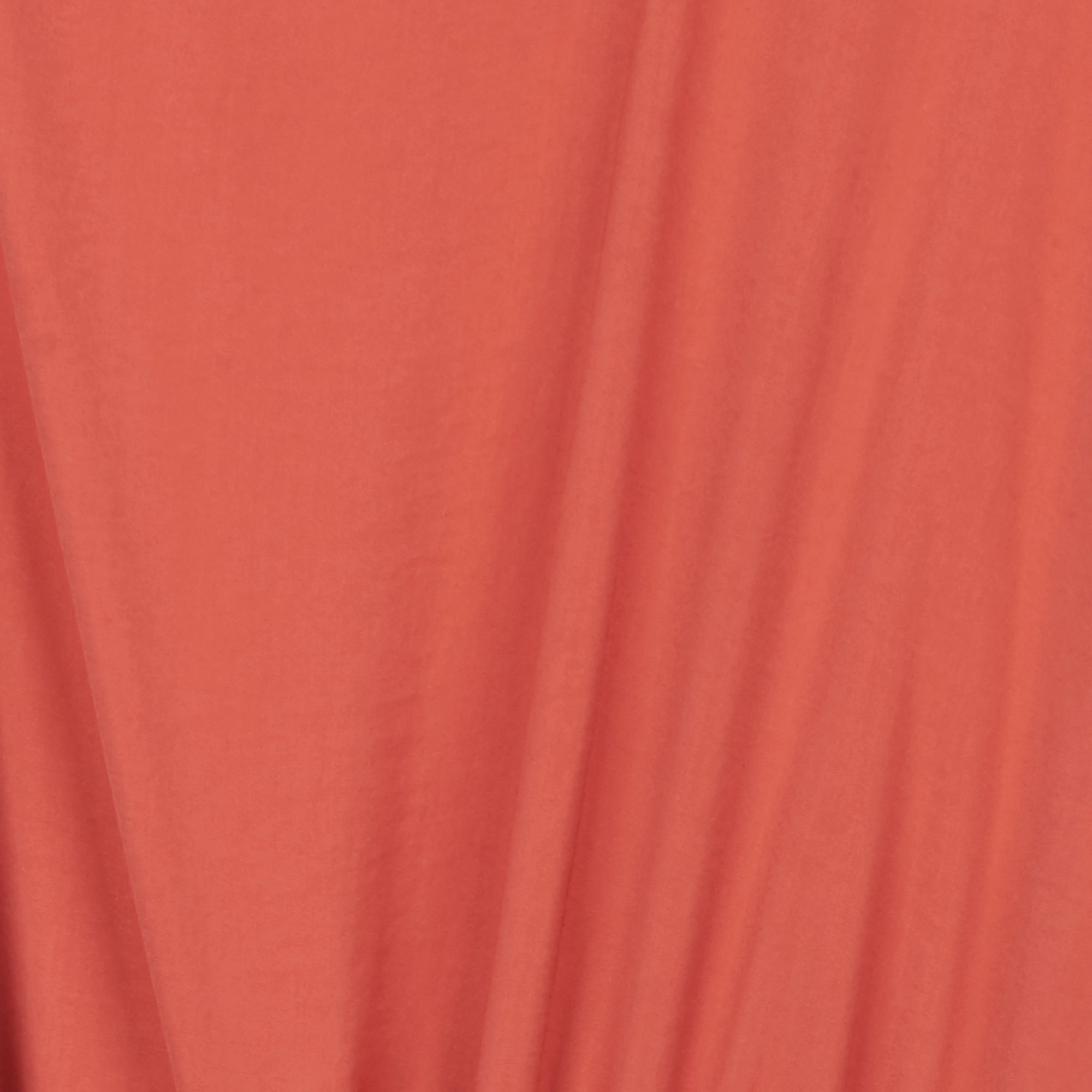 Plain short fluid dress ATTIC AND BARN Orange