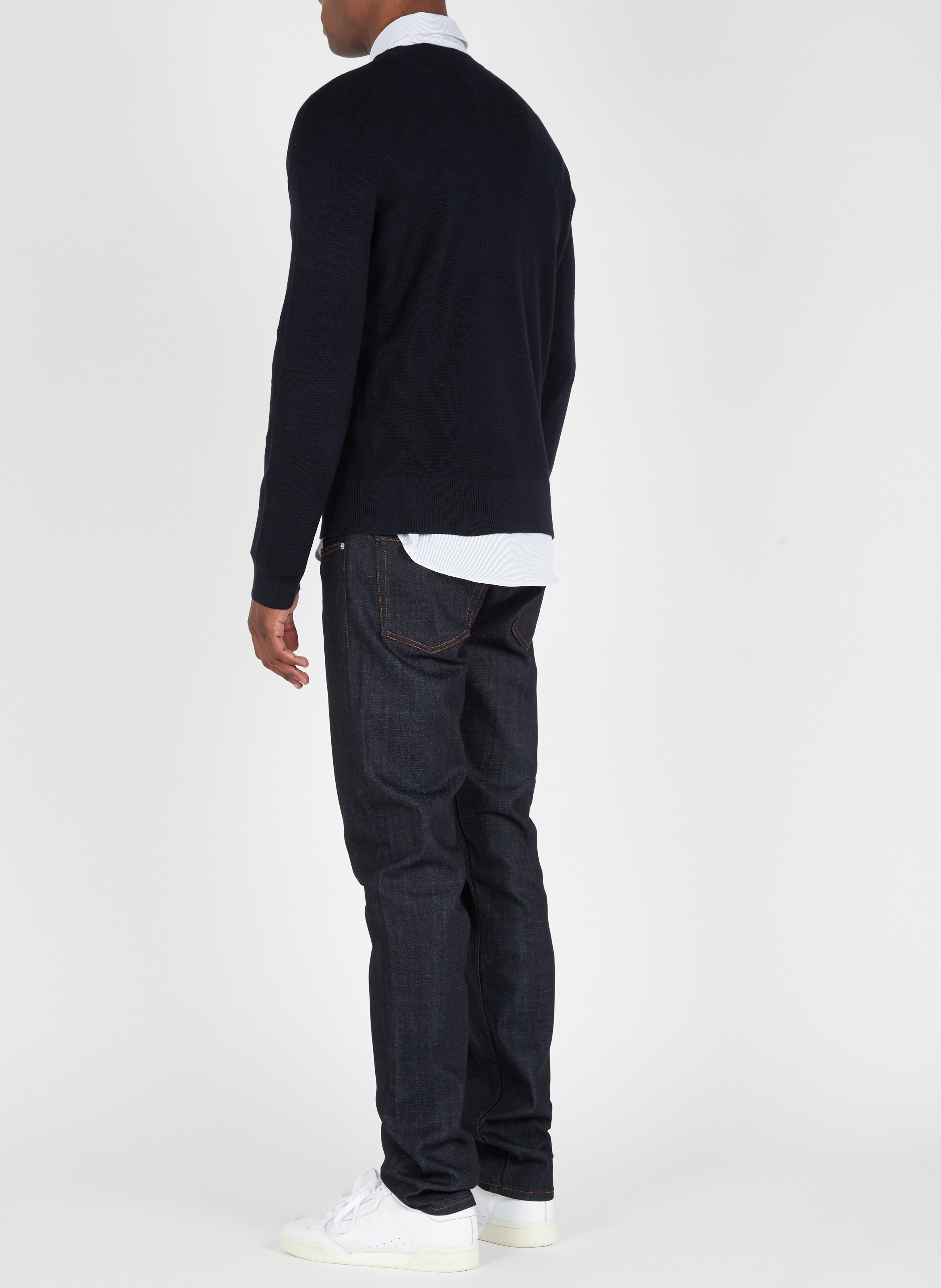 Jean slim en coton mélangé SANDRO Bleu