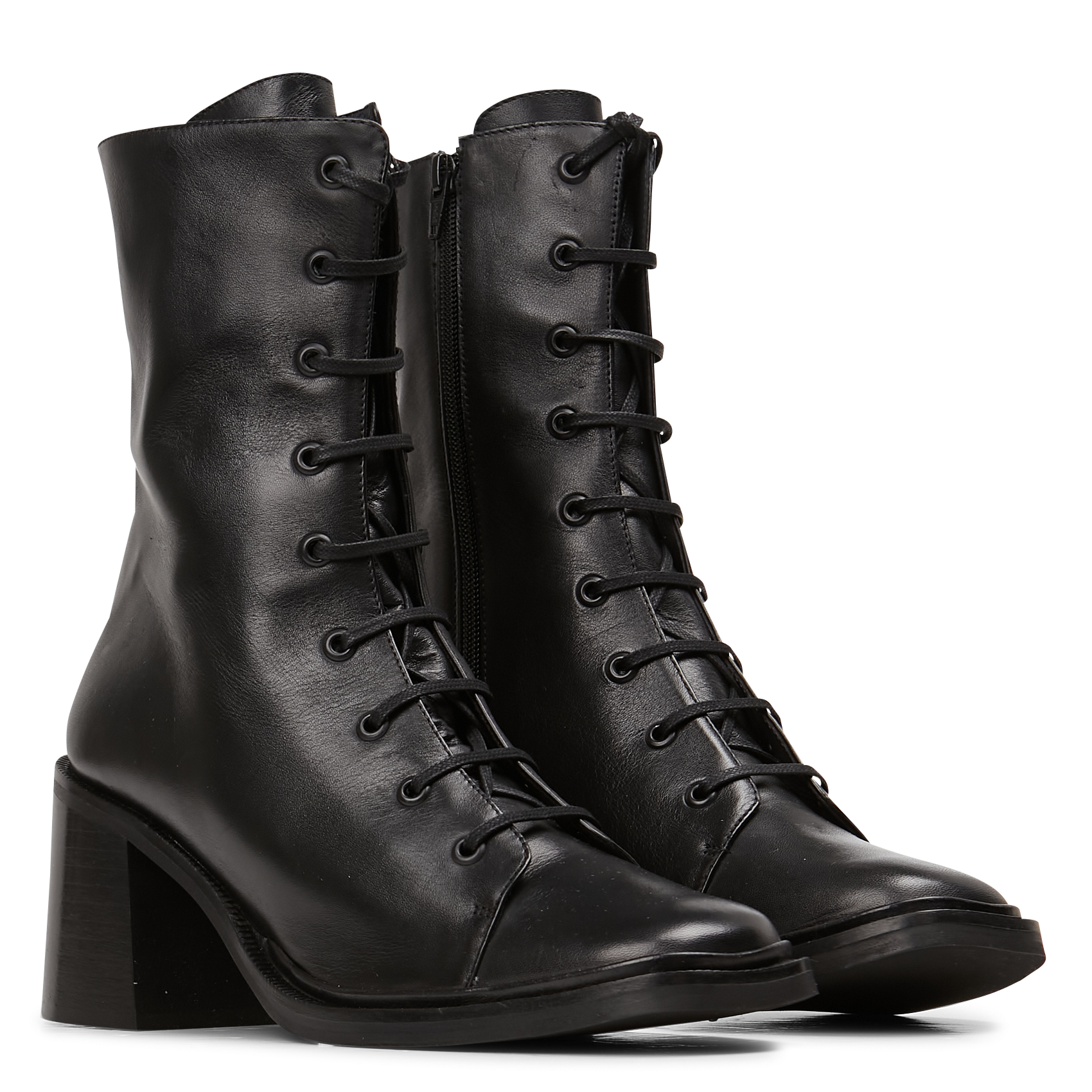 Leather Ankle Boots Noir Jonak Women Place des Tendances