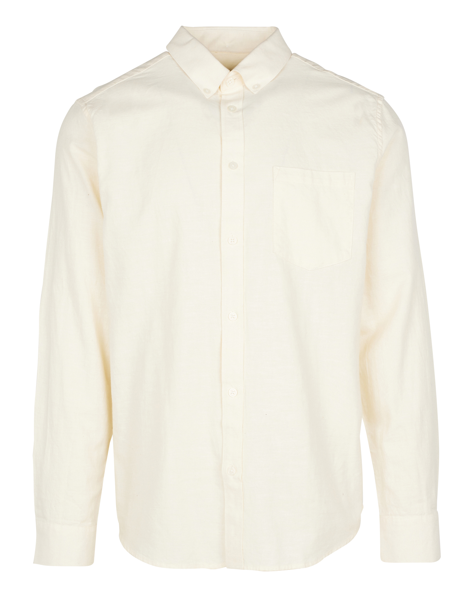 Regular-fit organic cotton shirt MINIMUM White