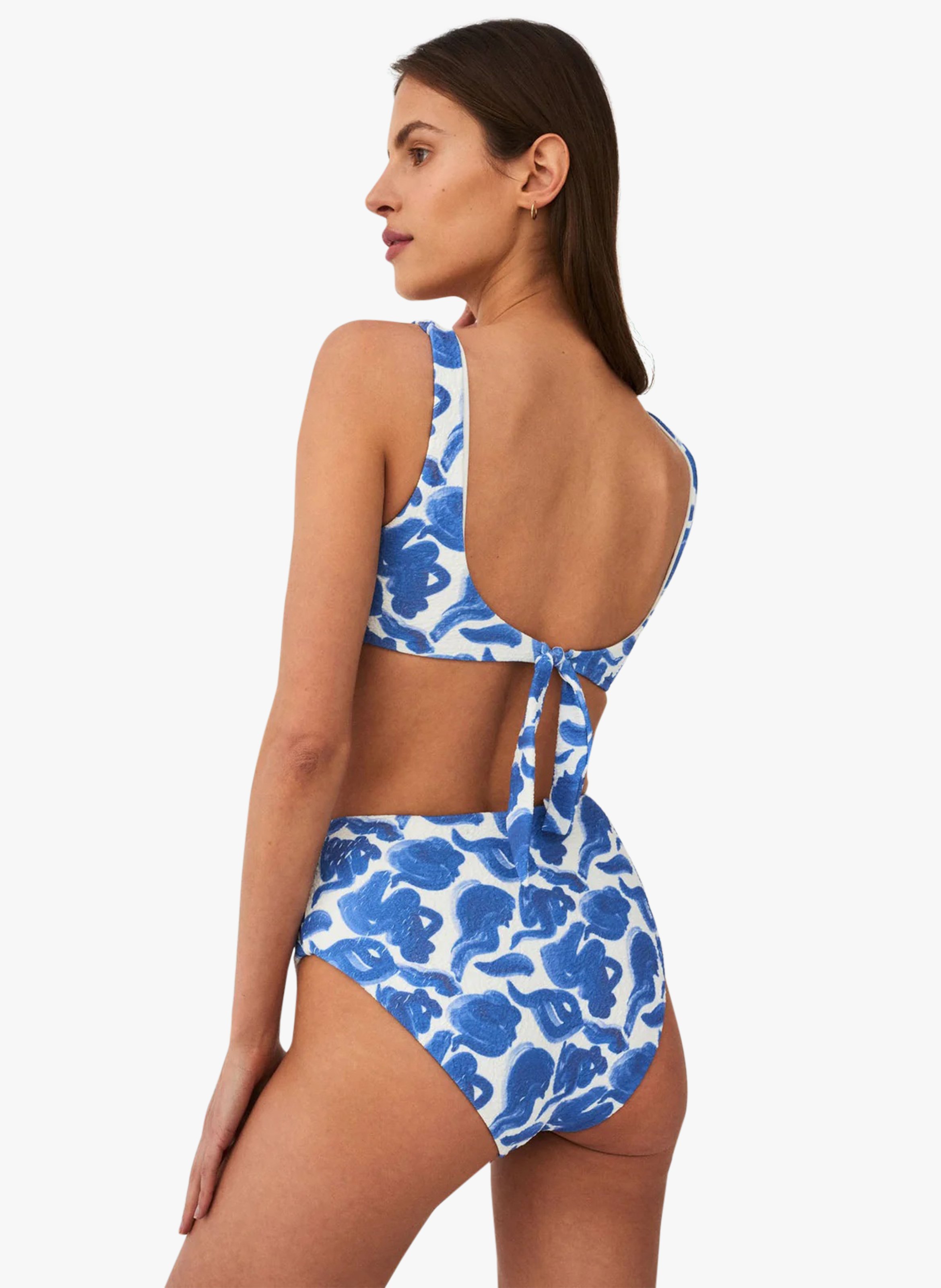 Culotte de maillot de bain imprimée UNDRESS CODE Bleu