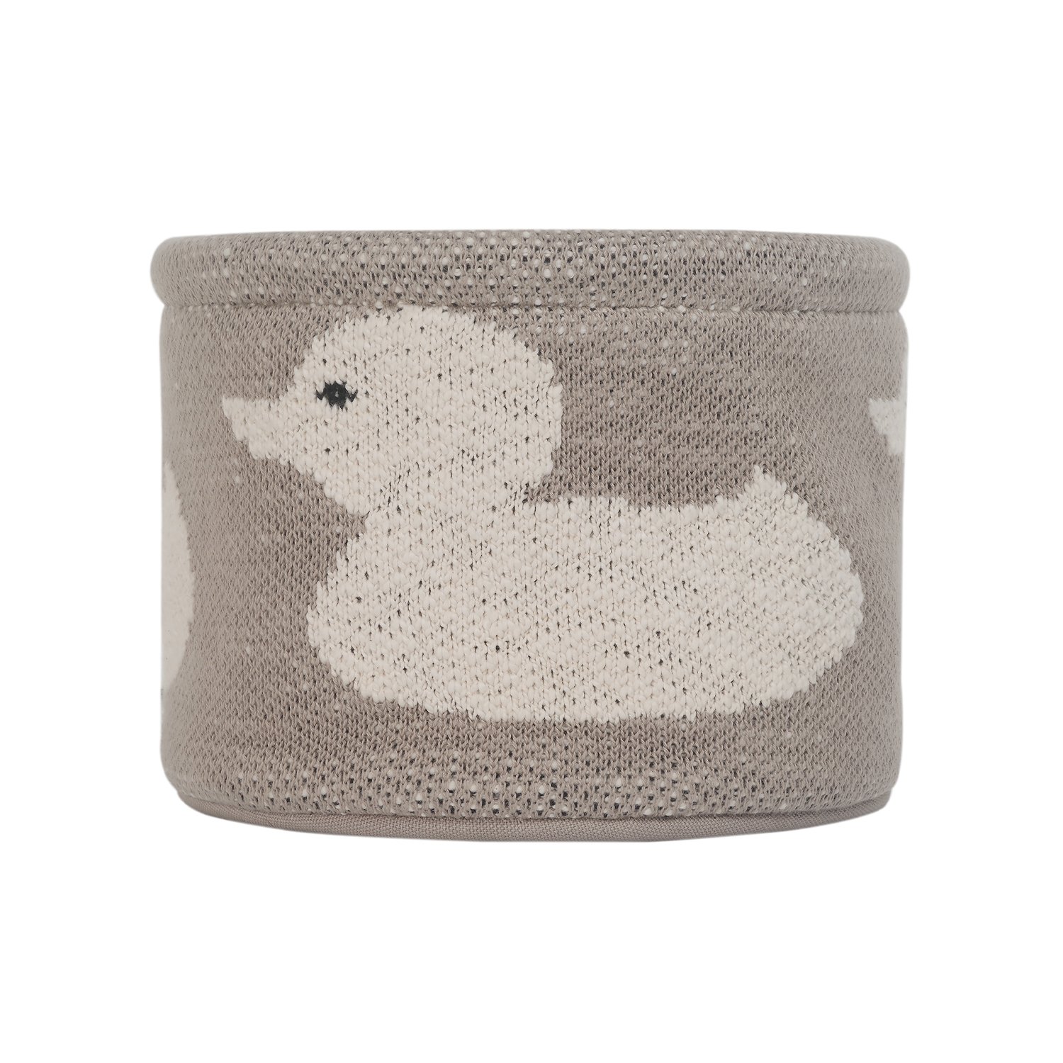 Small cotton storage basket KINDSGUT White