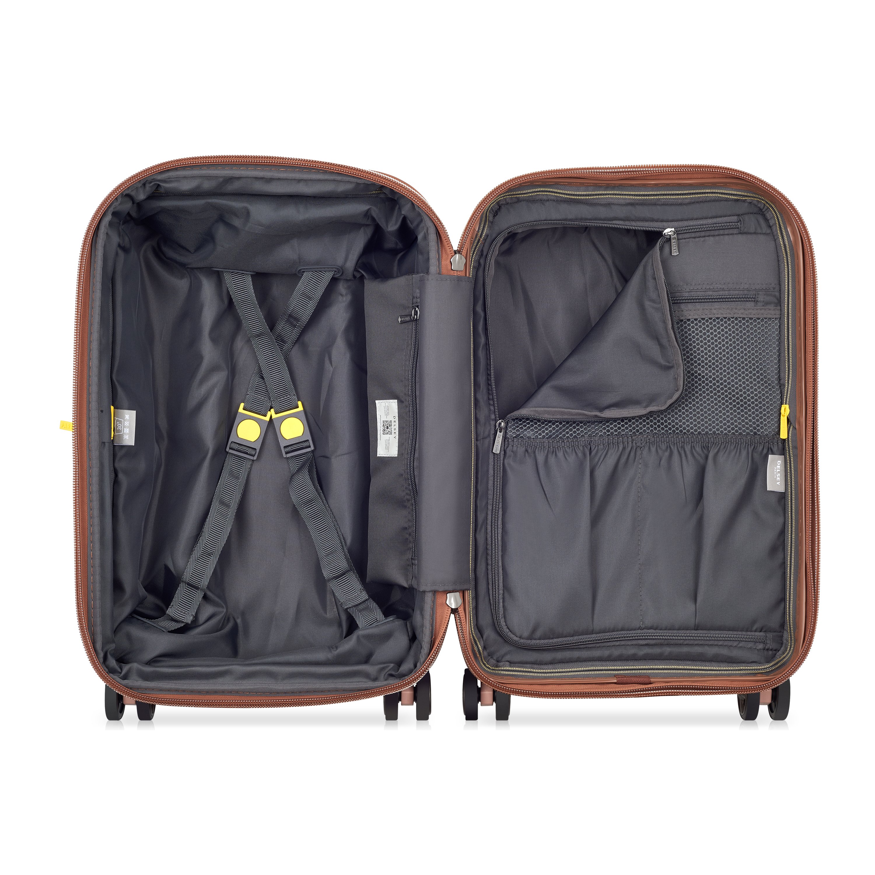 Valise cabine rigide DELSEY PARIS Rose
