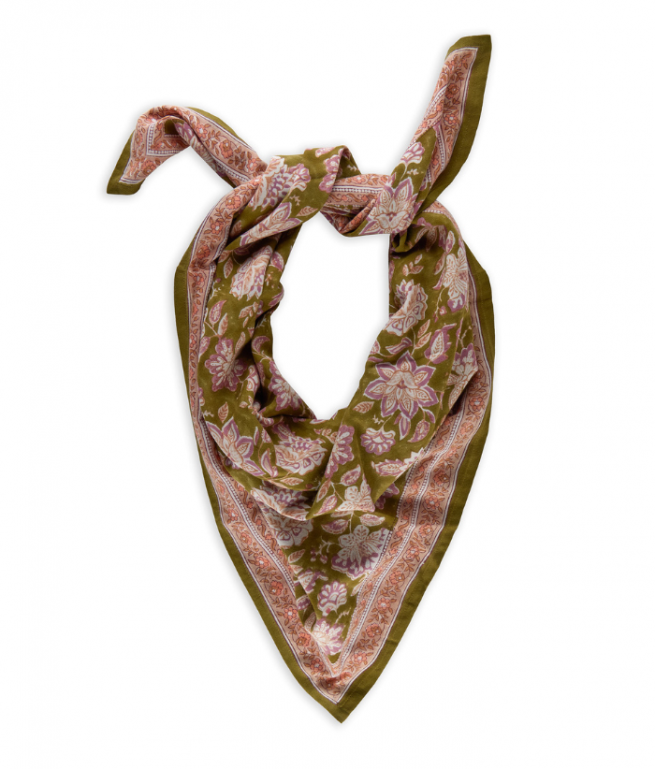Bindi Atelier - Foulard adulte - Taille Unique - Vert