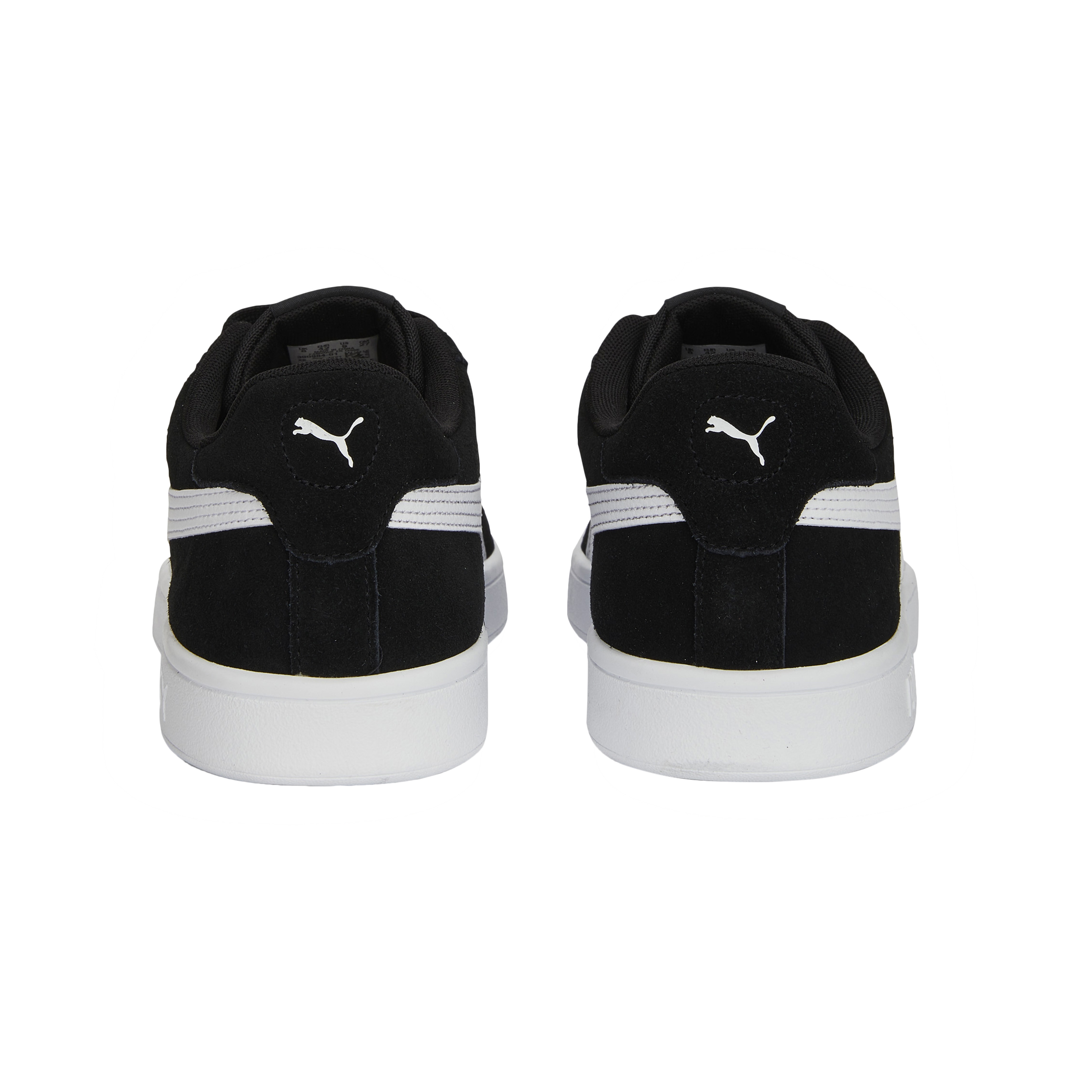 Leather Smash Sneakers PUMA Black