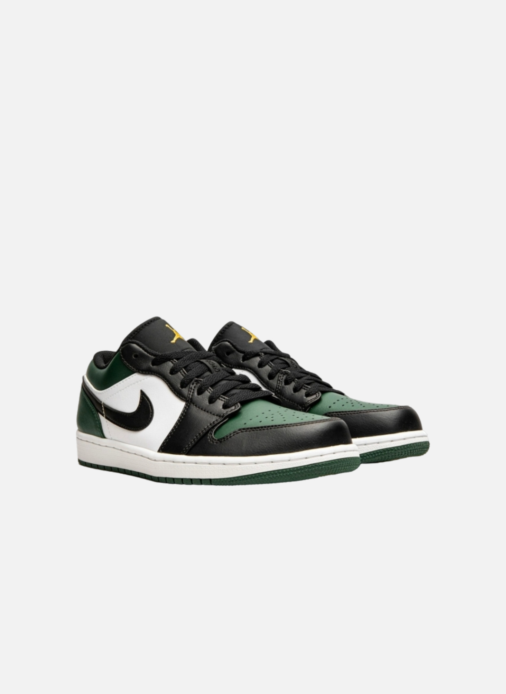 Air jordan 1 low green toe Jordan Black