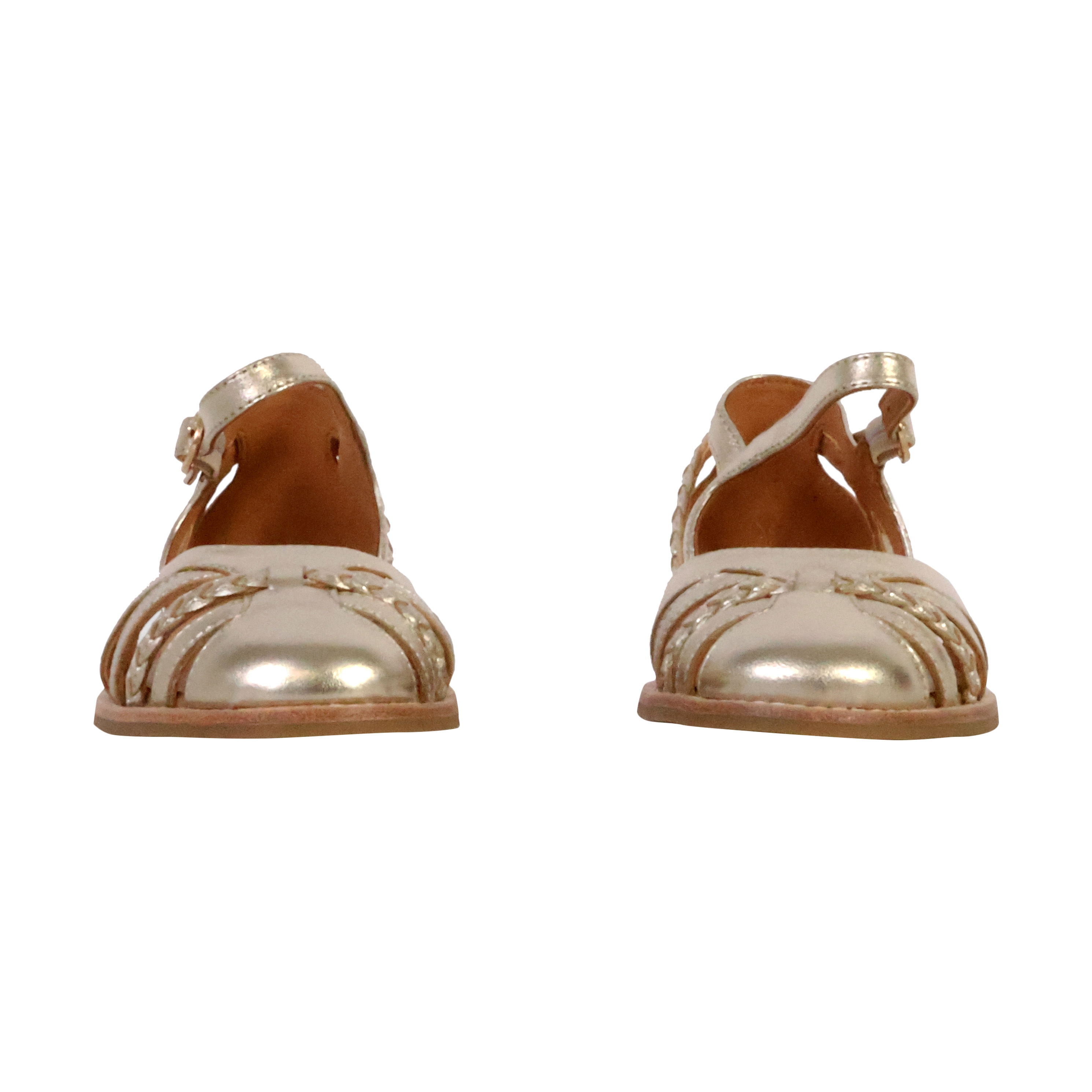 Jinette leather sandals EMILIE KARSTON Grey