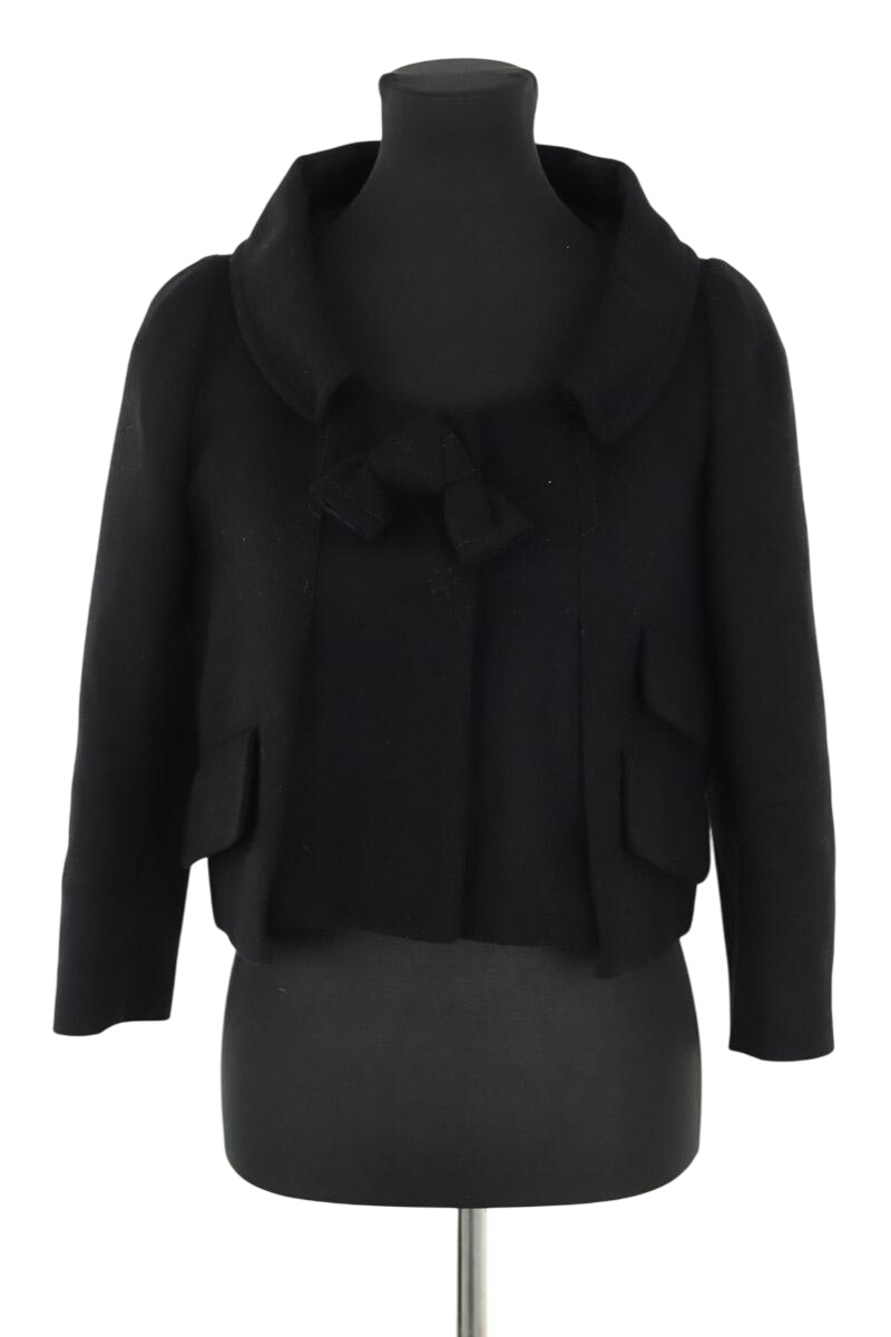 Voile and crochet dress PAULE KA - Seconde main Black