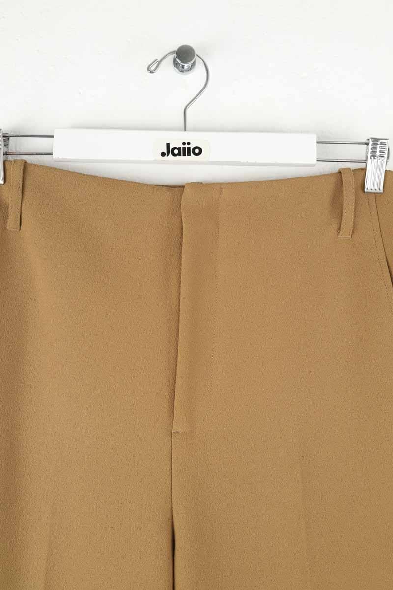 Brown straight-leg pants LAURENCE BRAS - Seconde Main Brown