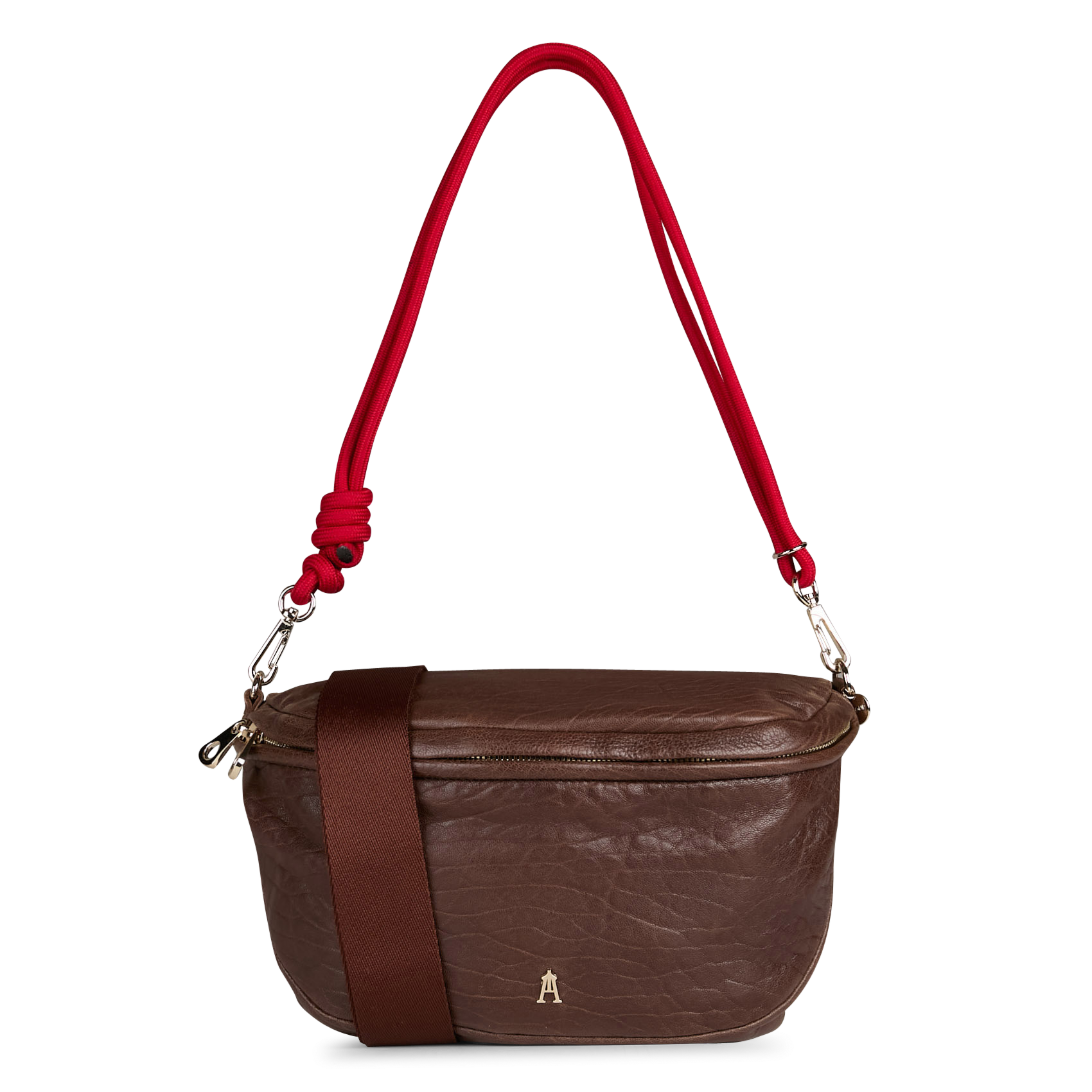 Sac banane en cuir CRAIE STUDIO Marron