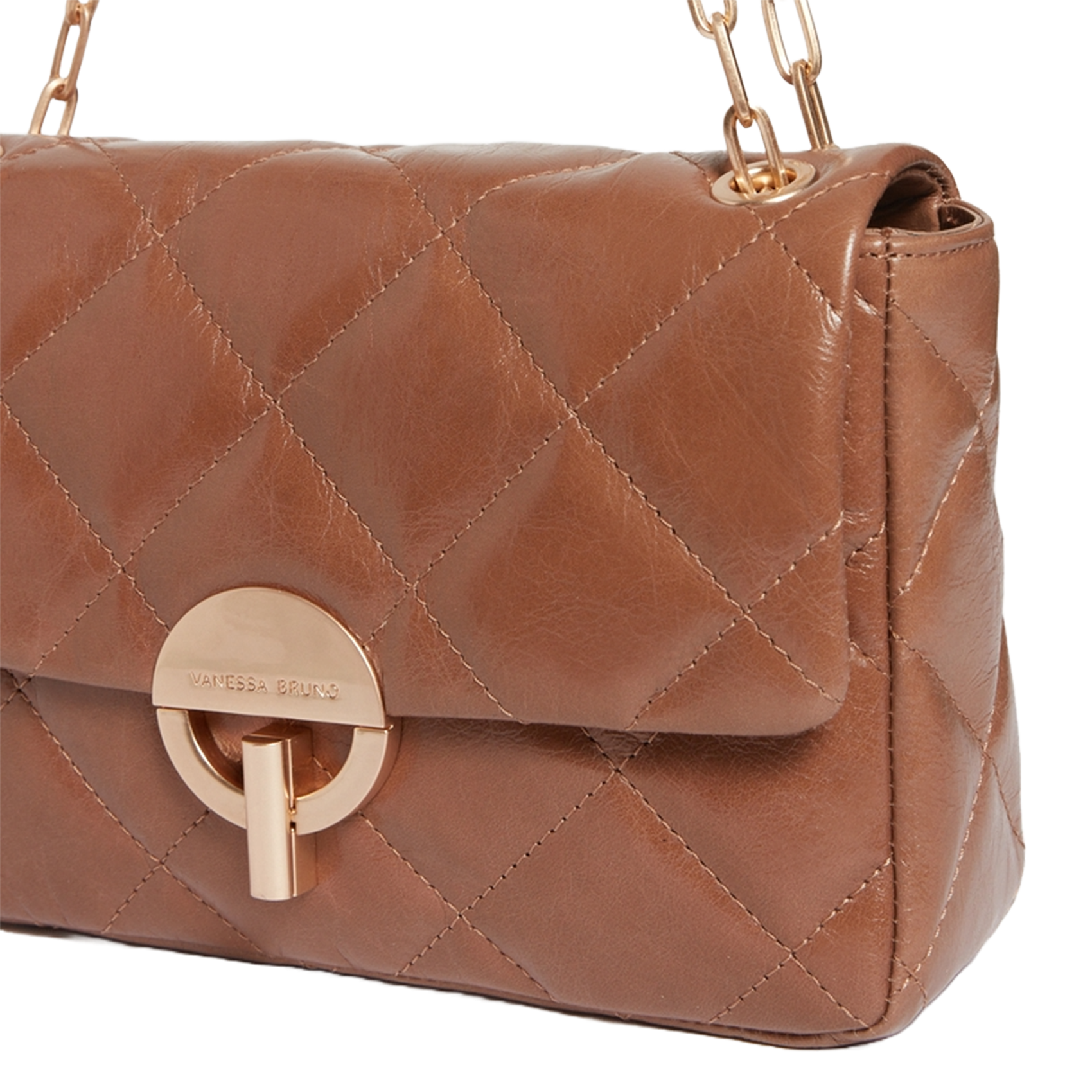 Leren crossbodytas  VANESSA BRUNO Bruin