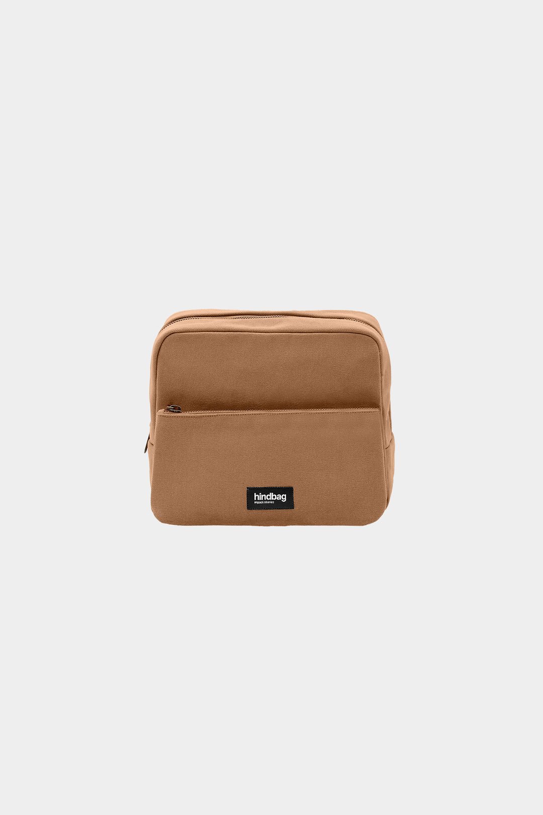 Cotton toiletry bag HINDBAG Brown