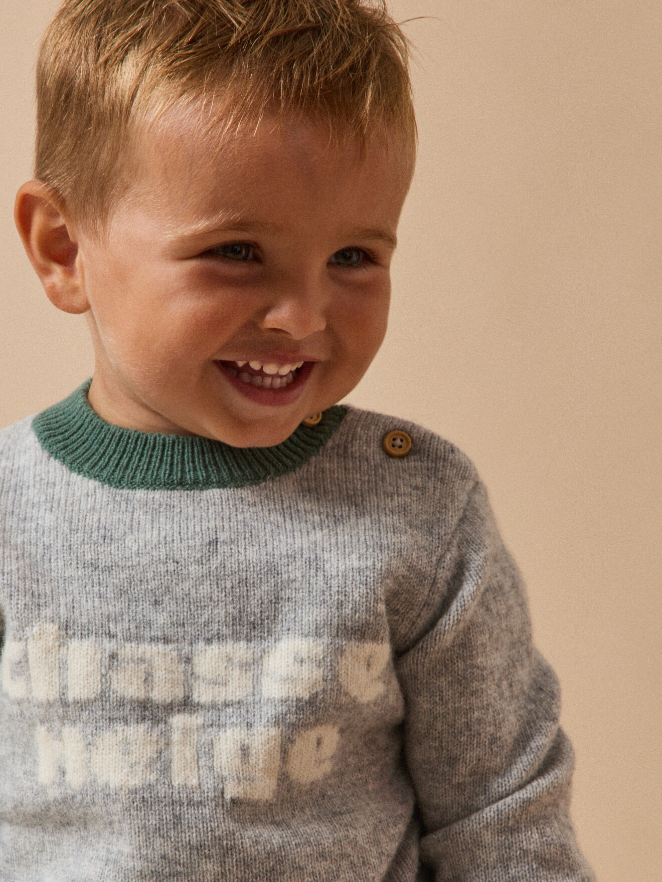 Wool sweater CYRILLUS Grey