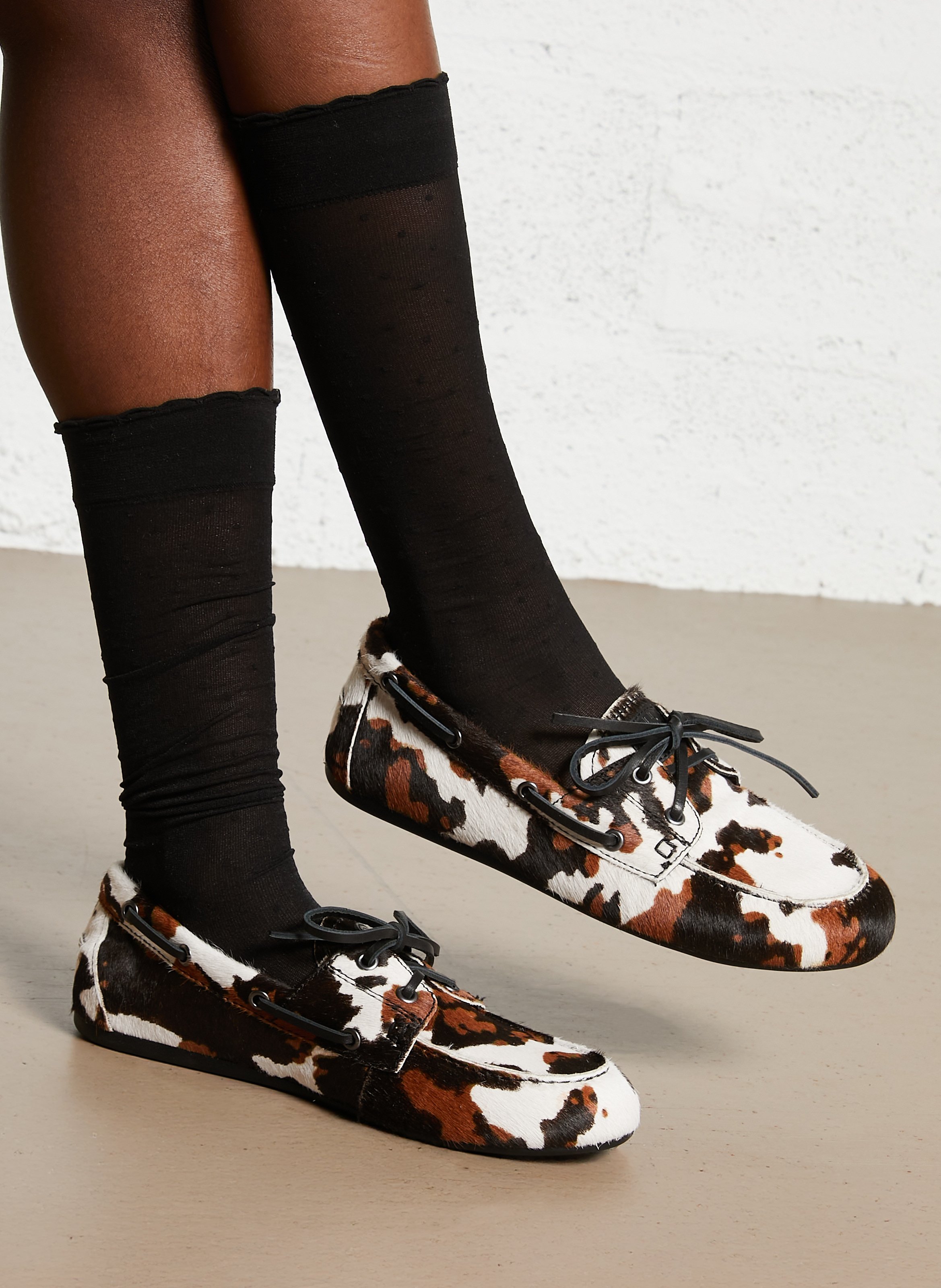 Bootschoenen van leer BIBI LOU Zwart