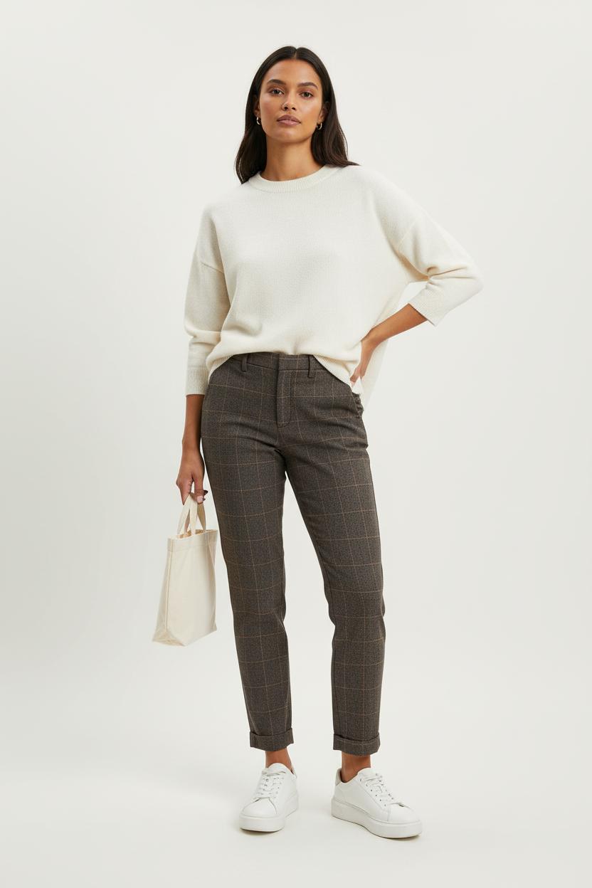 PANTS LIU JO - SECONDE MAIN Brown