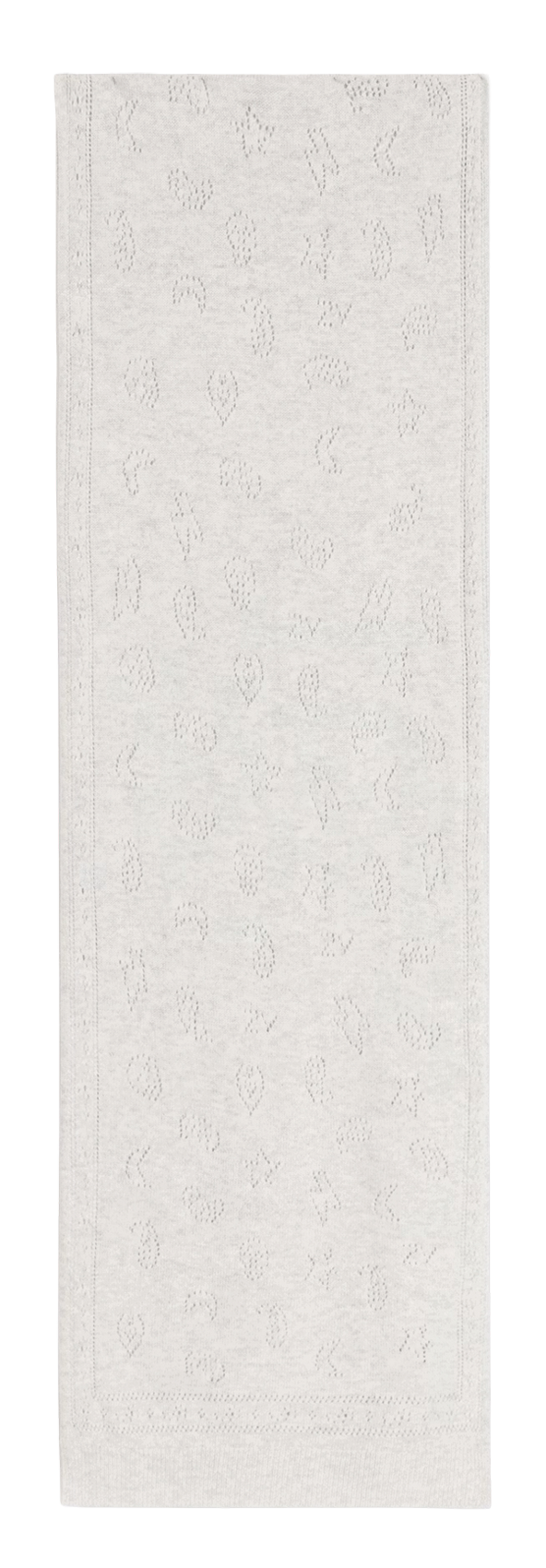 Einfarbiger Schal aus Wolle und Kaschmir ZADIG&VOLTAIRE Grau