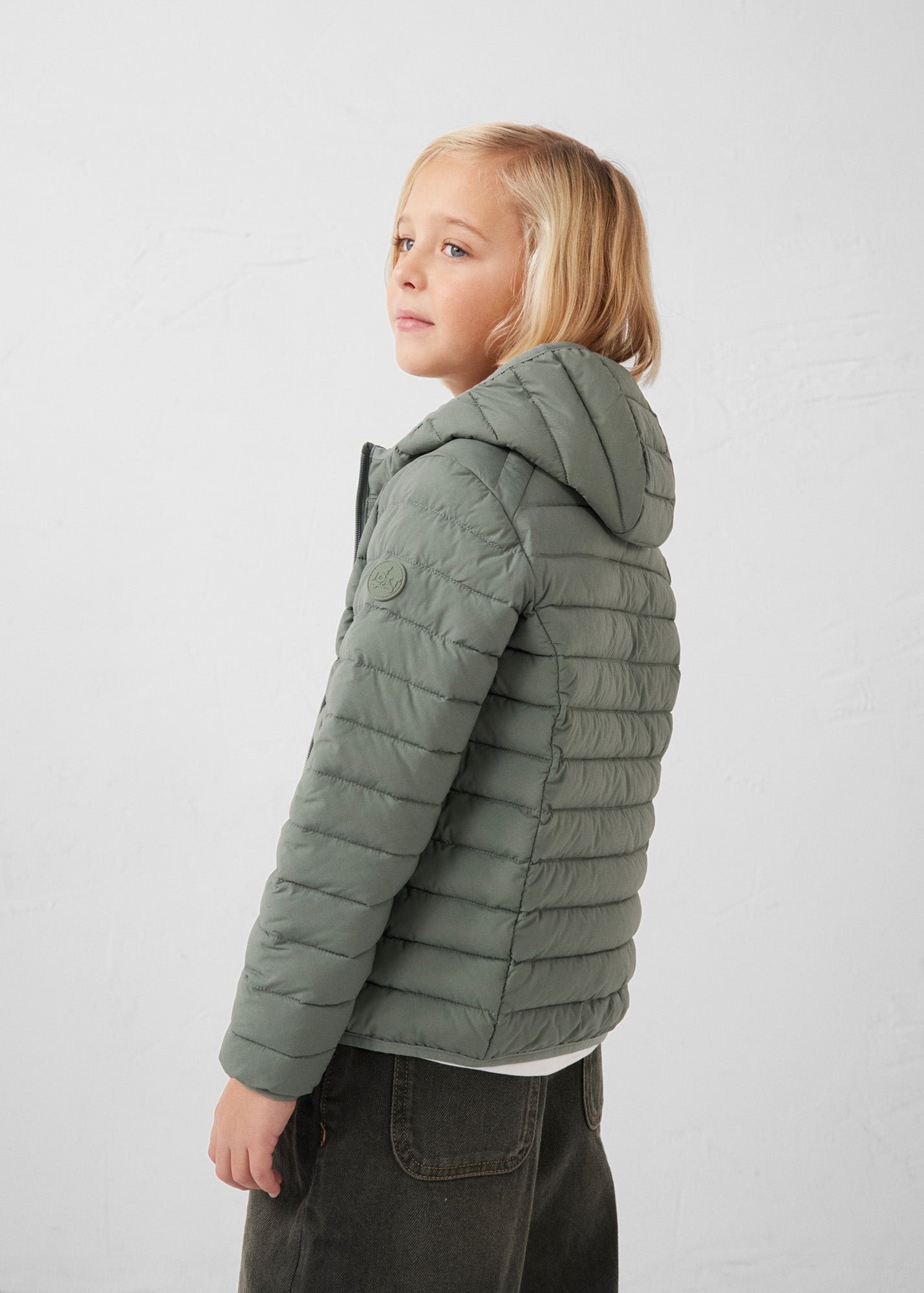 Light stretch children's down jacket willo JOTT Green
