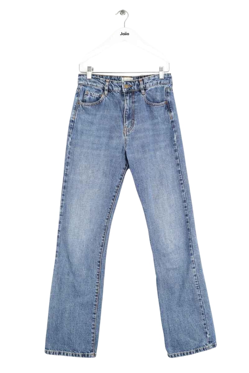 - Straight-leg jeans
- 5 pockets
- Straight cut
- Faded effect SEZANE - Seconde main Blue