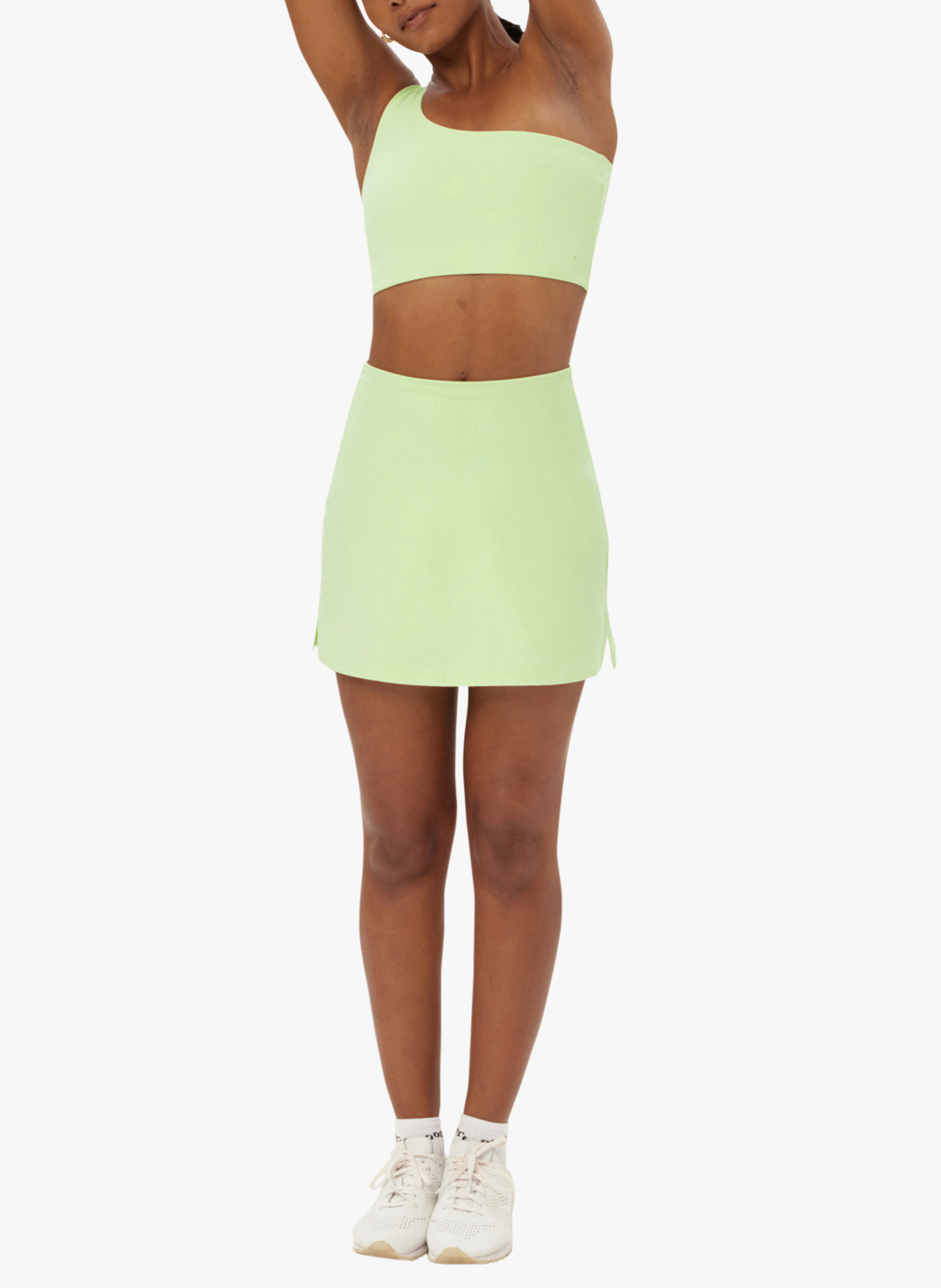 Sports skort GIRLFRIEND COLLECTIVE Green