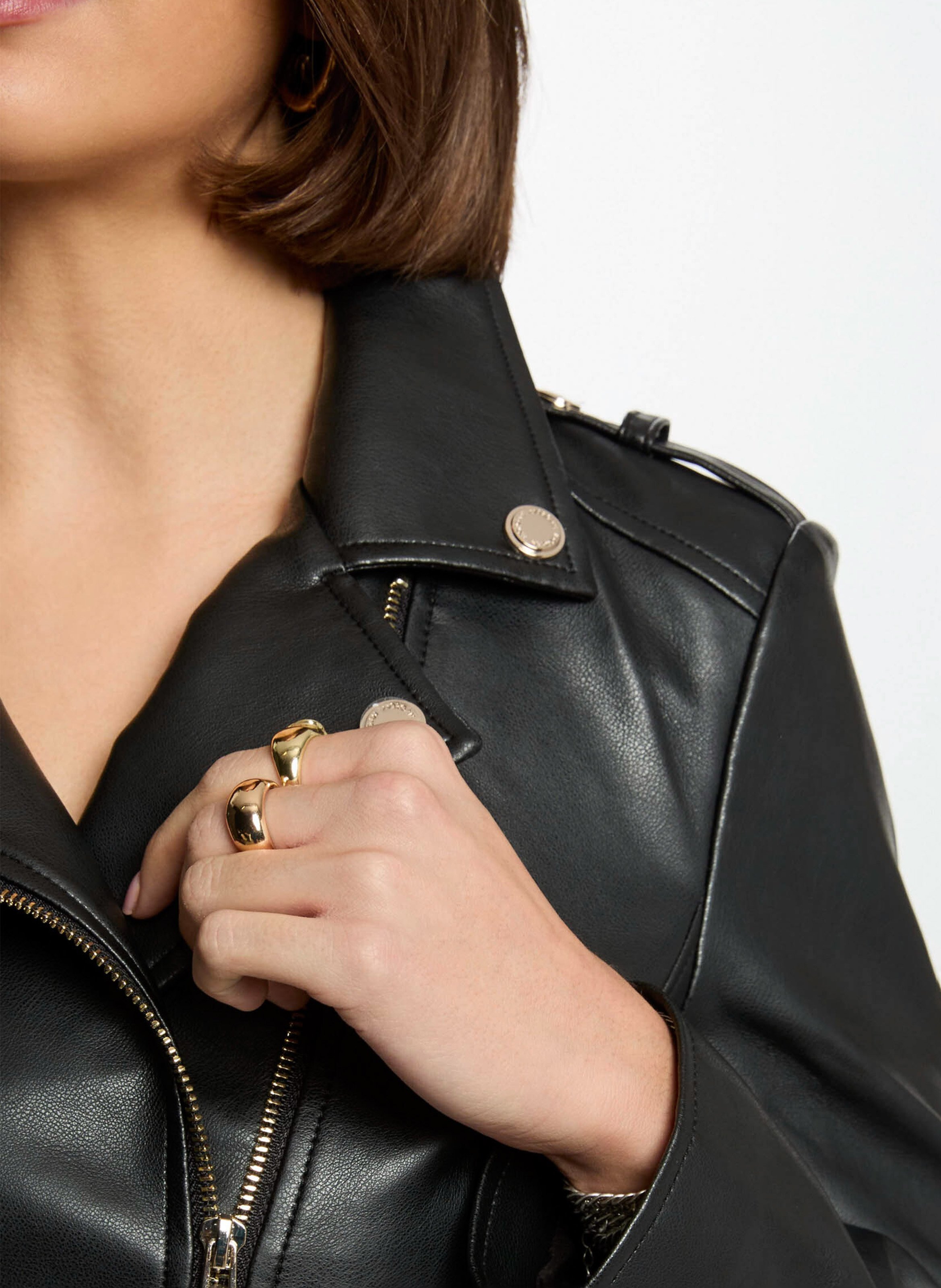 Short jacket MORGAN Black