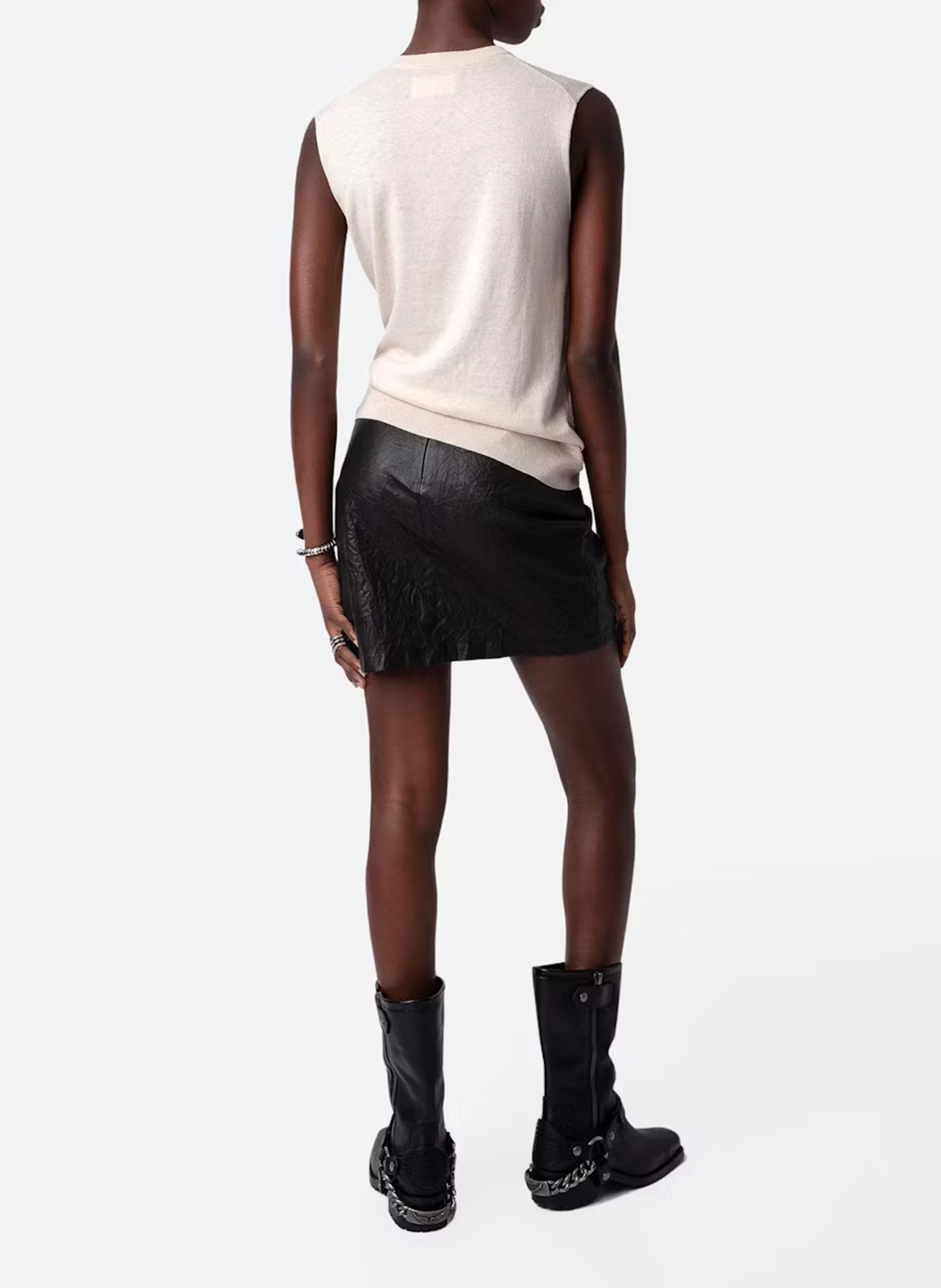 Leather ankle boots ZADIG&VOLTAIRE Black