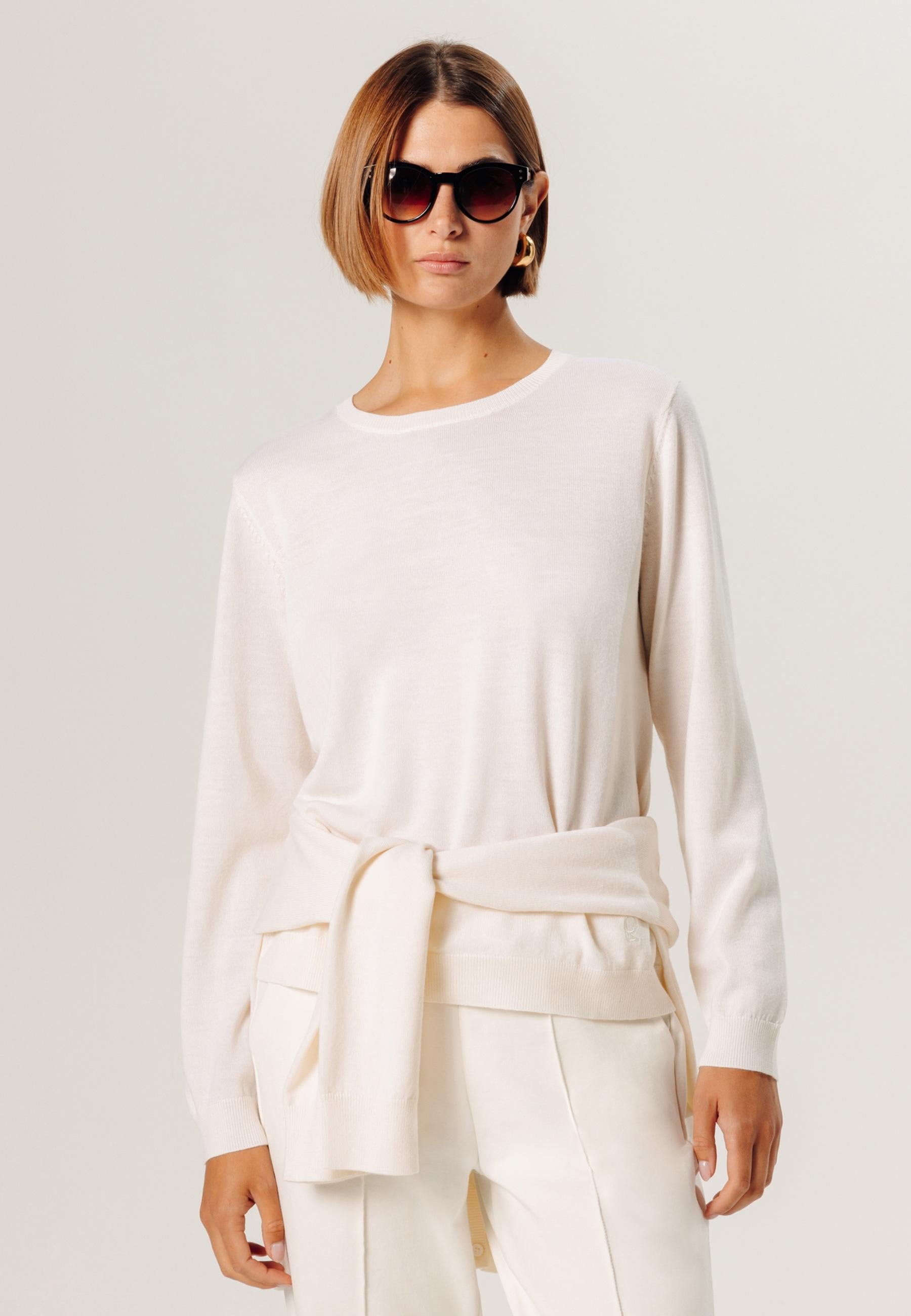 Merino wool sweater RODIER White
