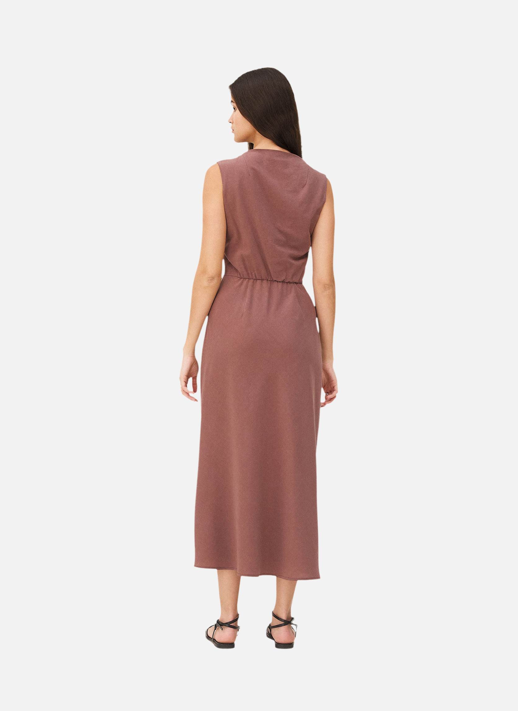 Long dress Noyoco Brown