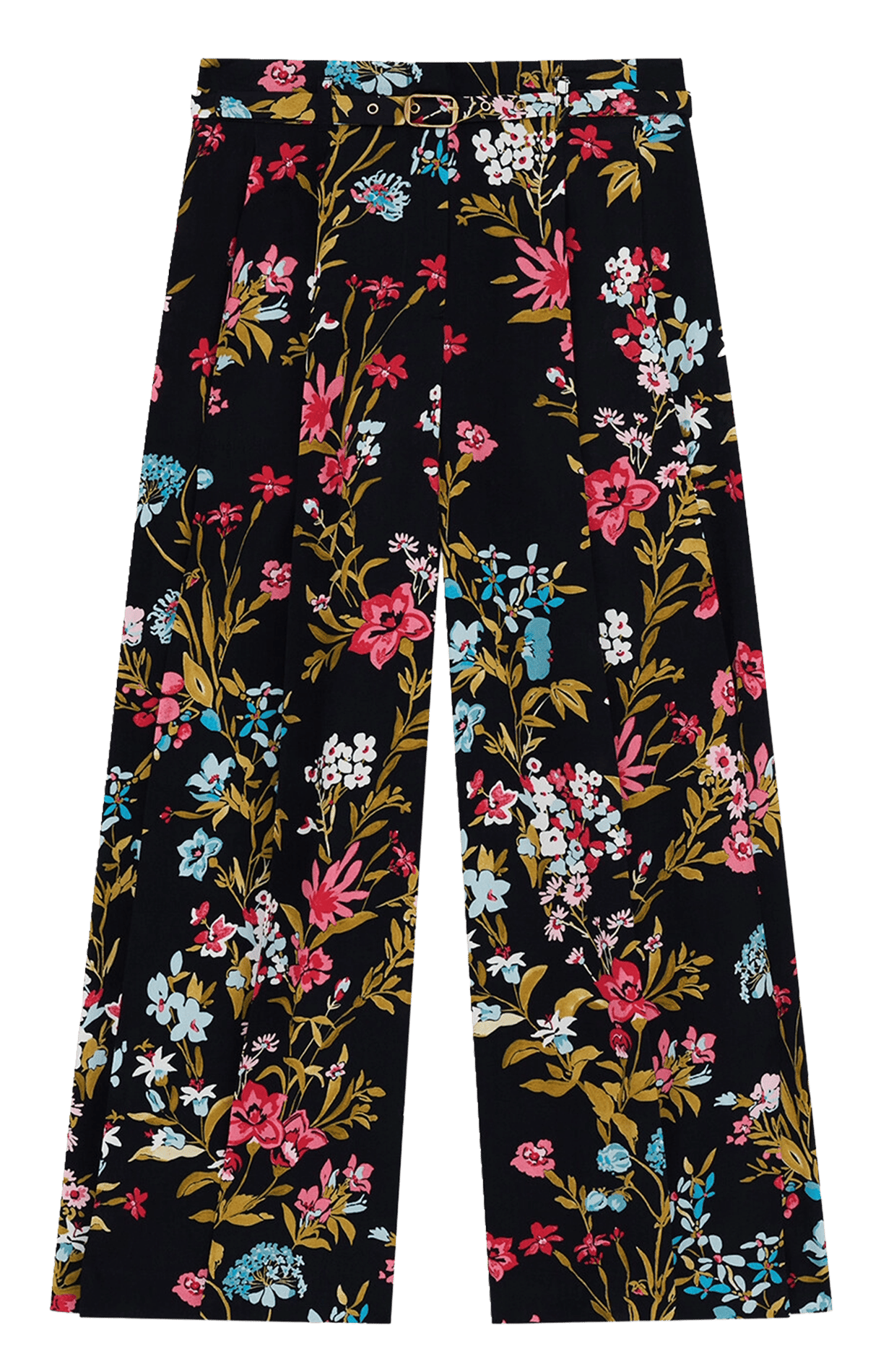 Printed wide-leg pants CAROLL Multicolored