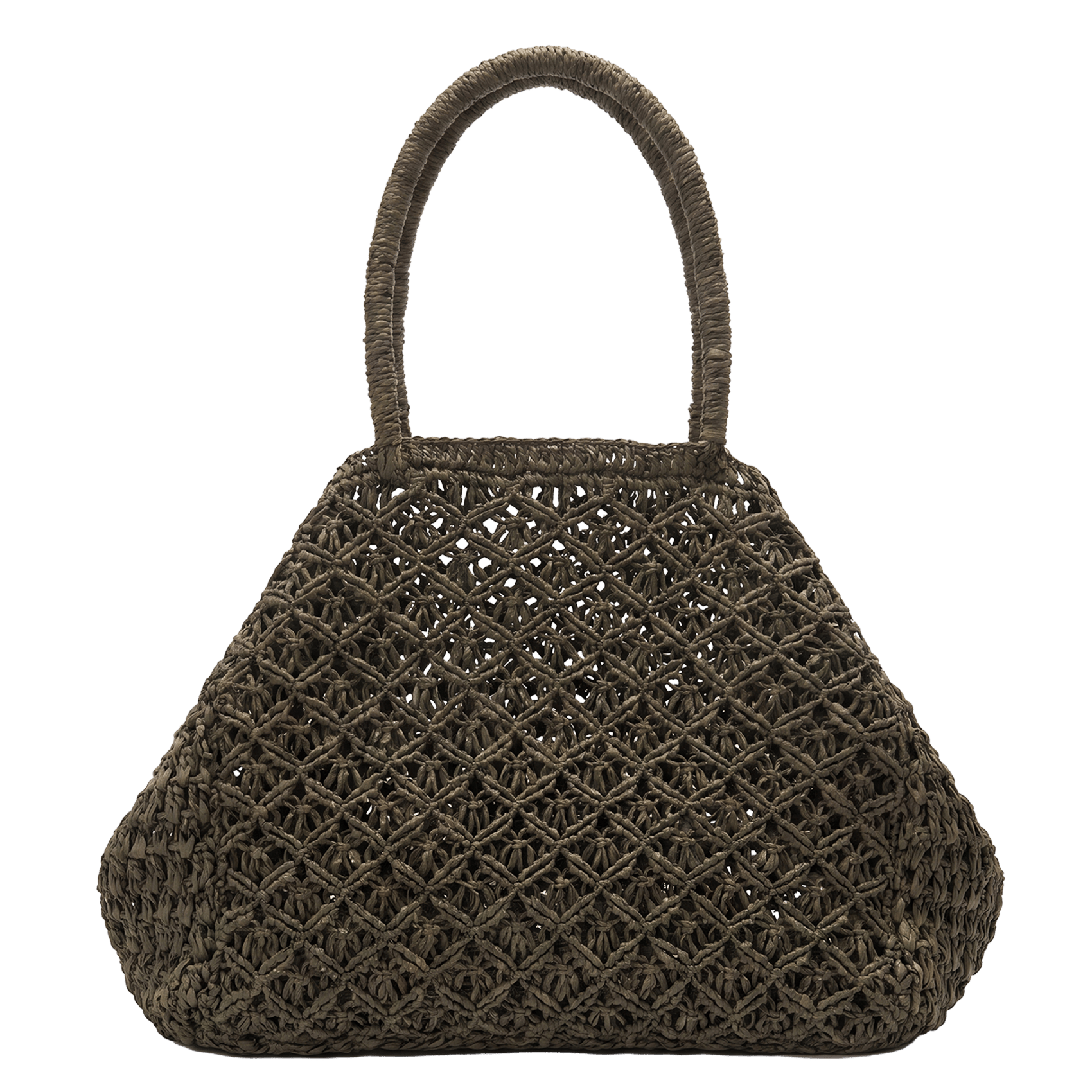 Sac épaule raphia SIMORRA Vert