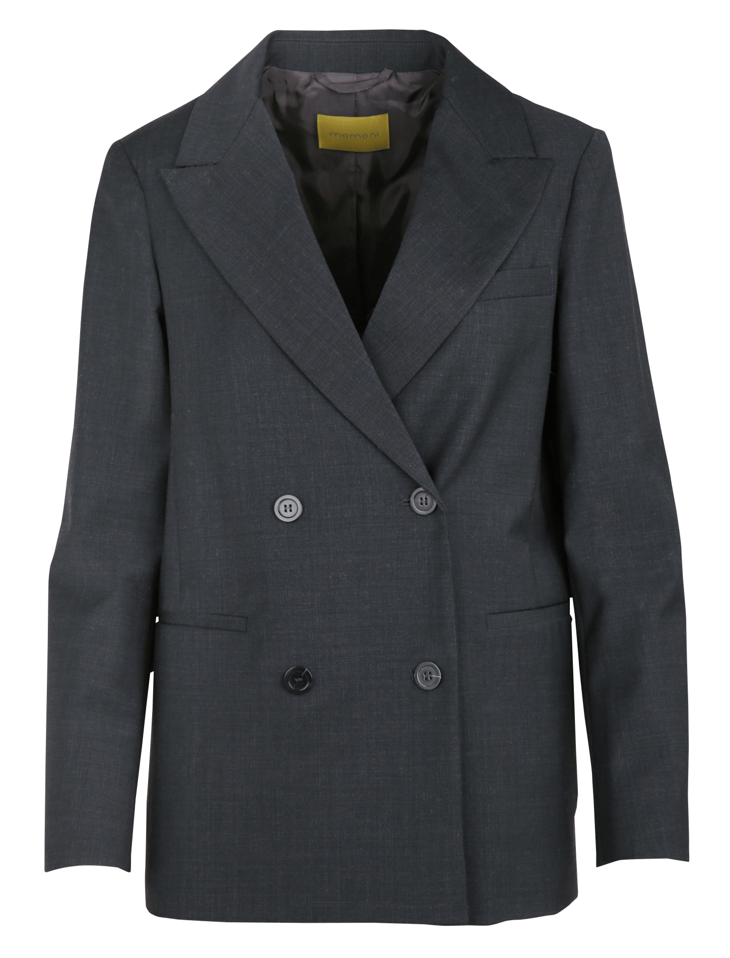 Veste blazer en laine mélangée MOMONI Gris
