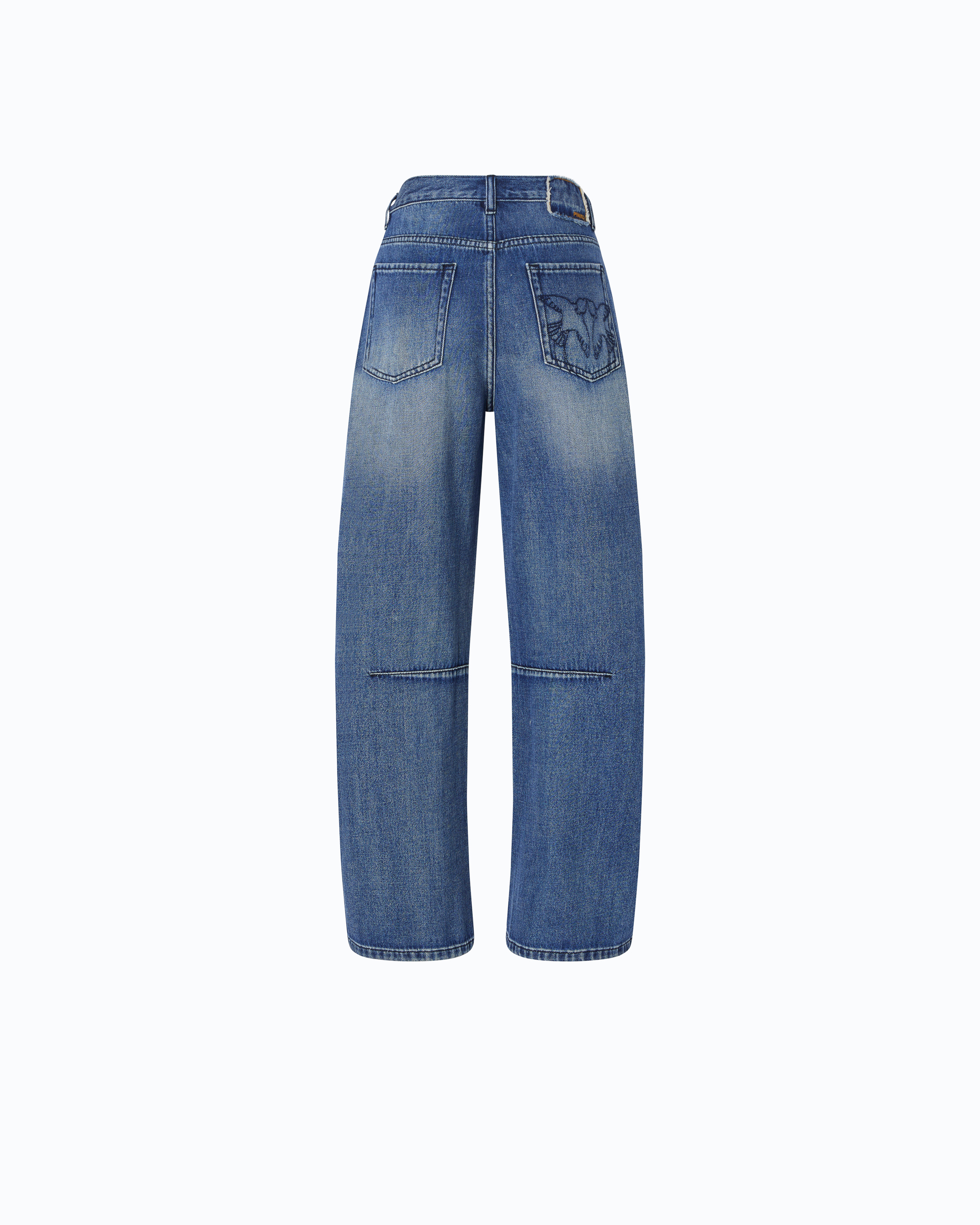 Balloon jeans PINKO Blue