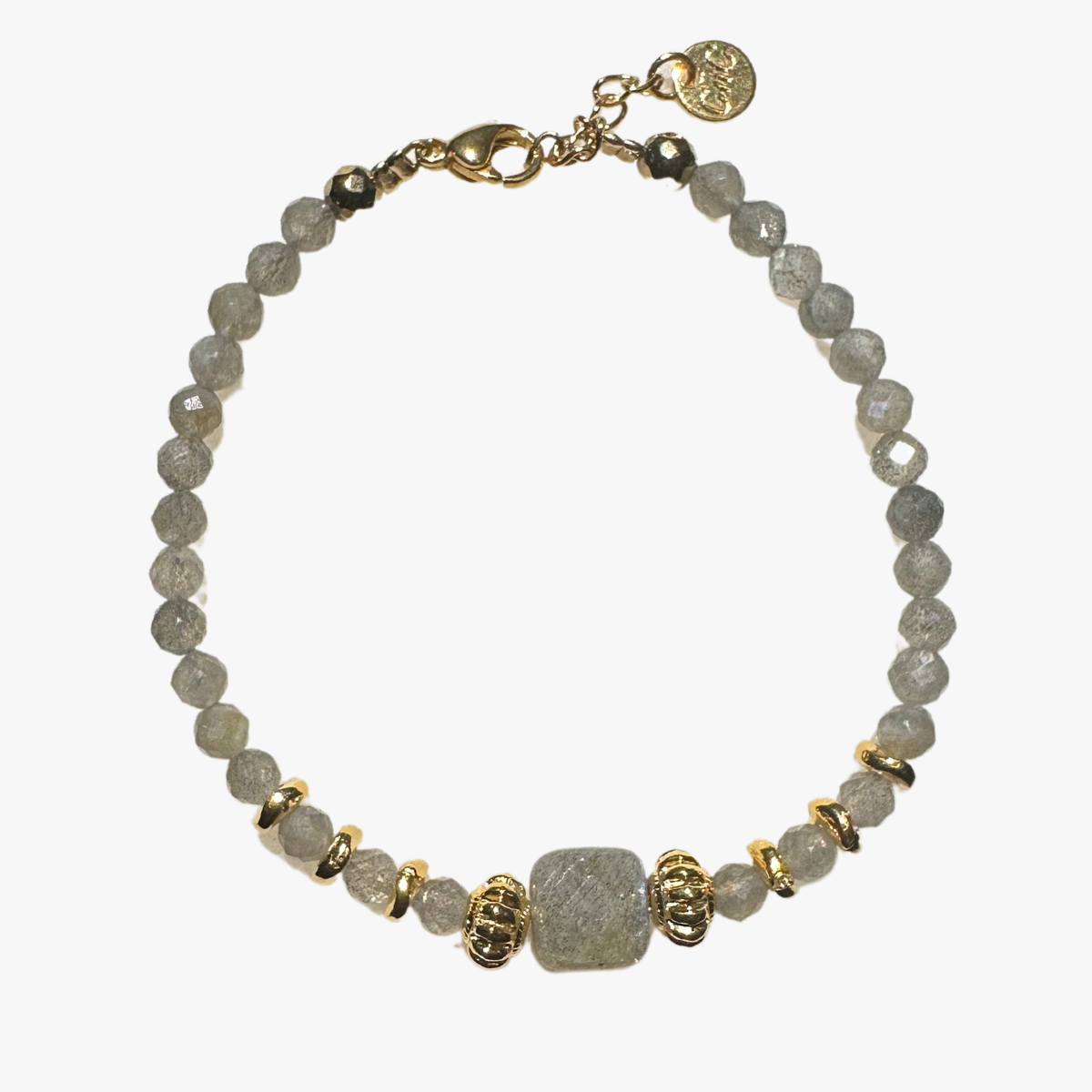 Labradorite bracelet GINANDGER Blue