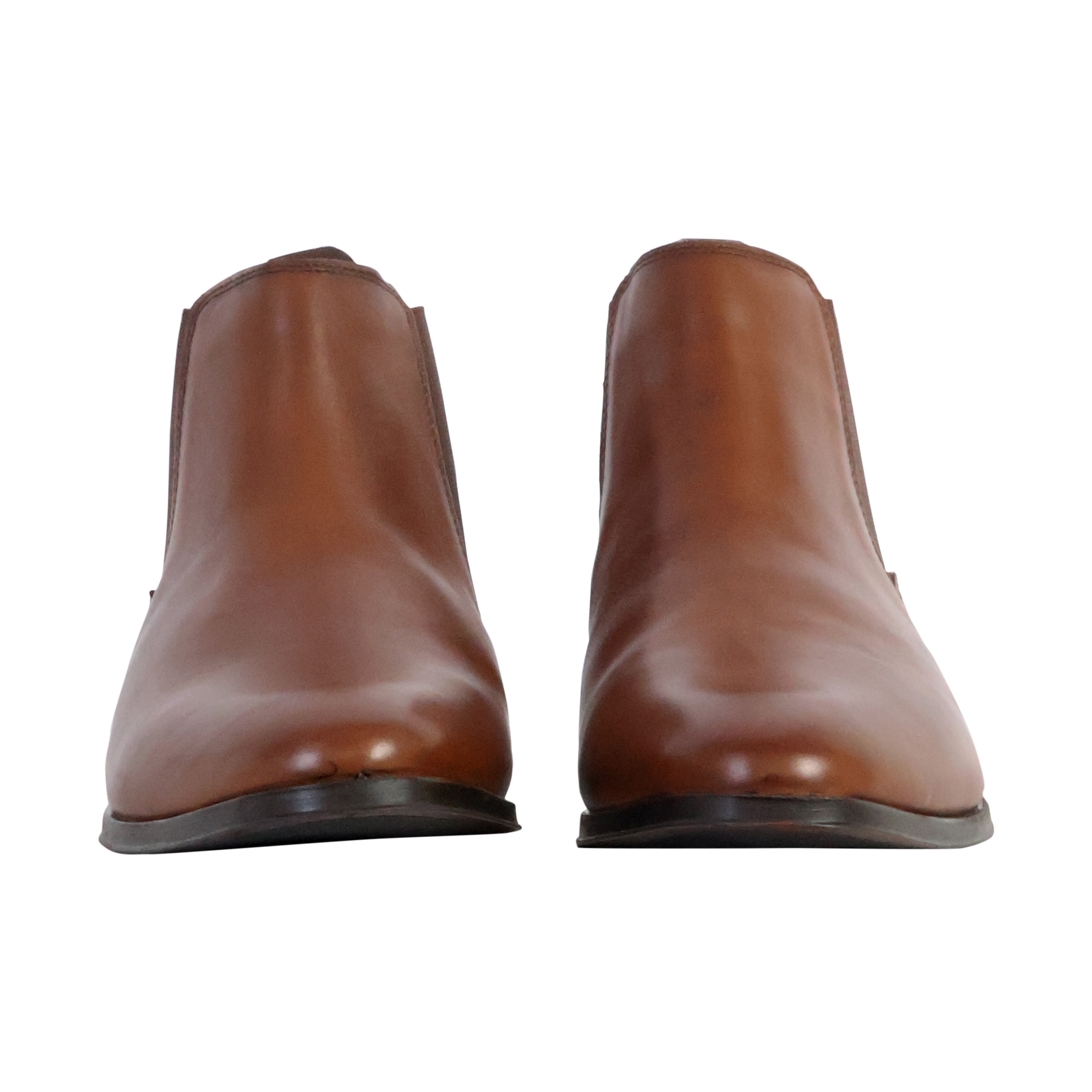 Bianca leather ankle boots REDSKINS Brown