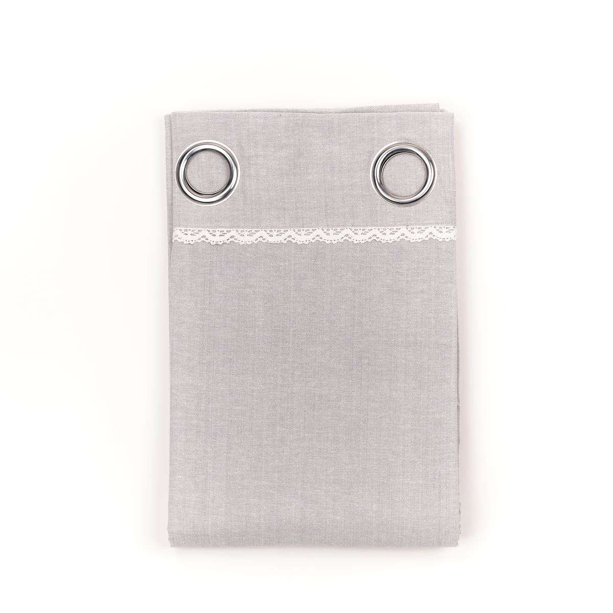Cotton curtain TODAY LINGE DE MAISON Grey