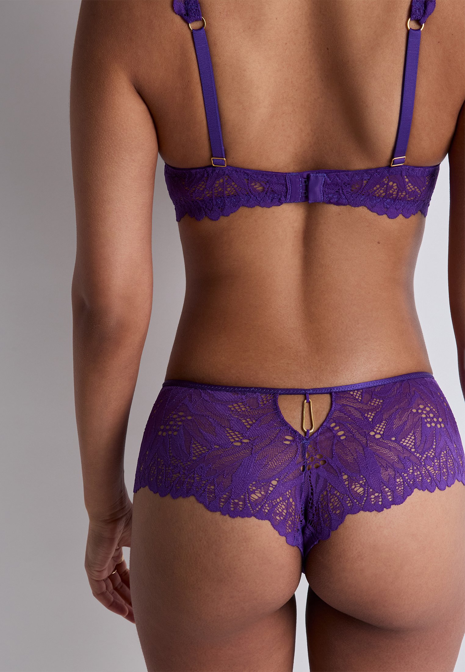 Boy shorts AUBADE Purple