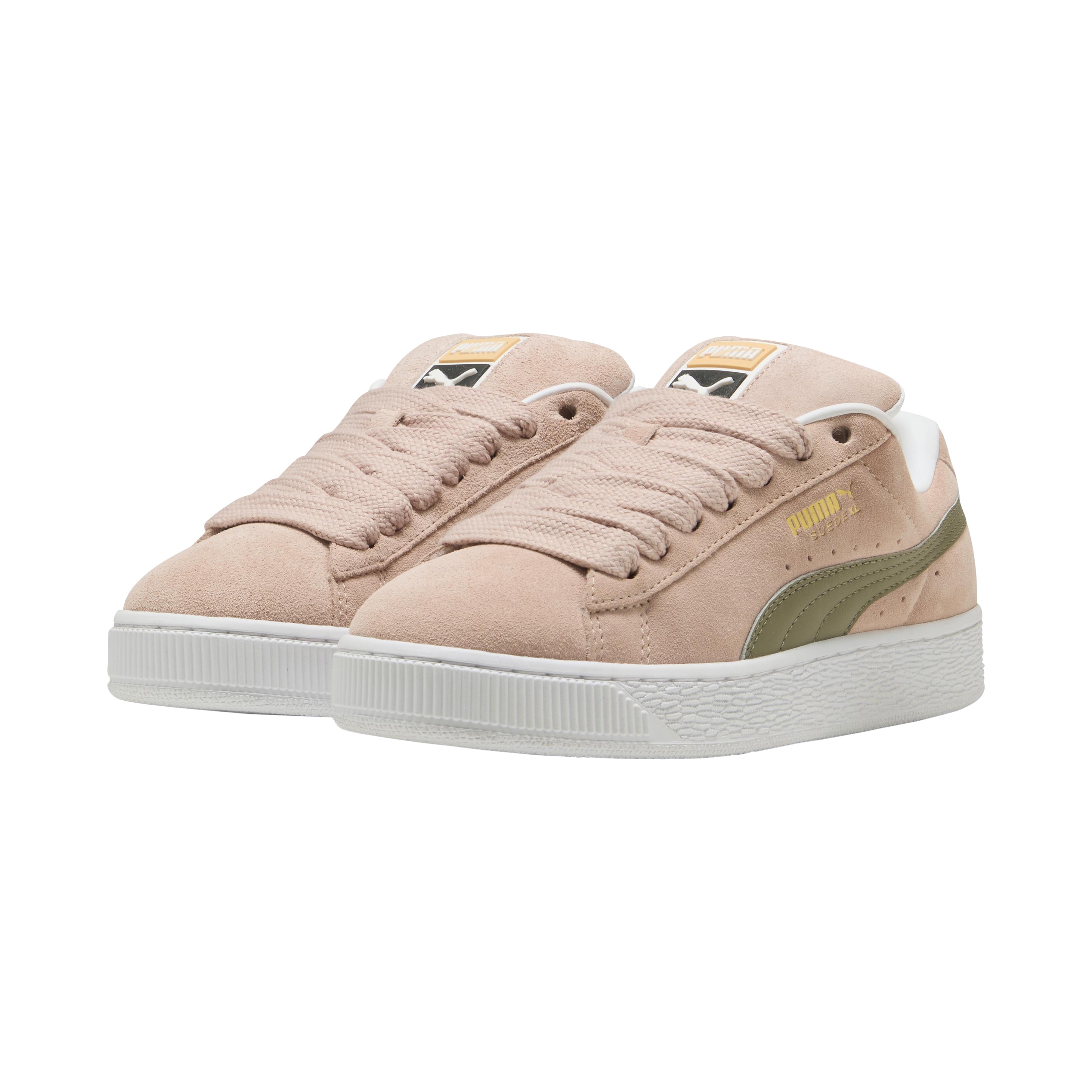 XL suede leather basket PUMA Pink