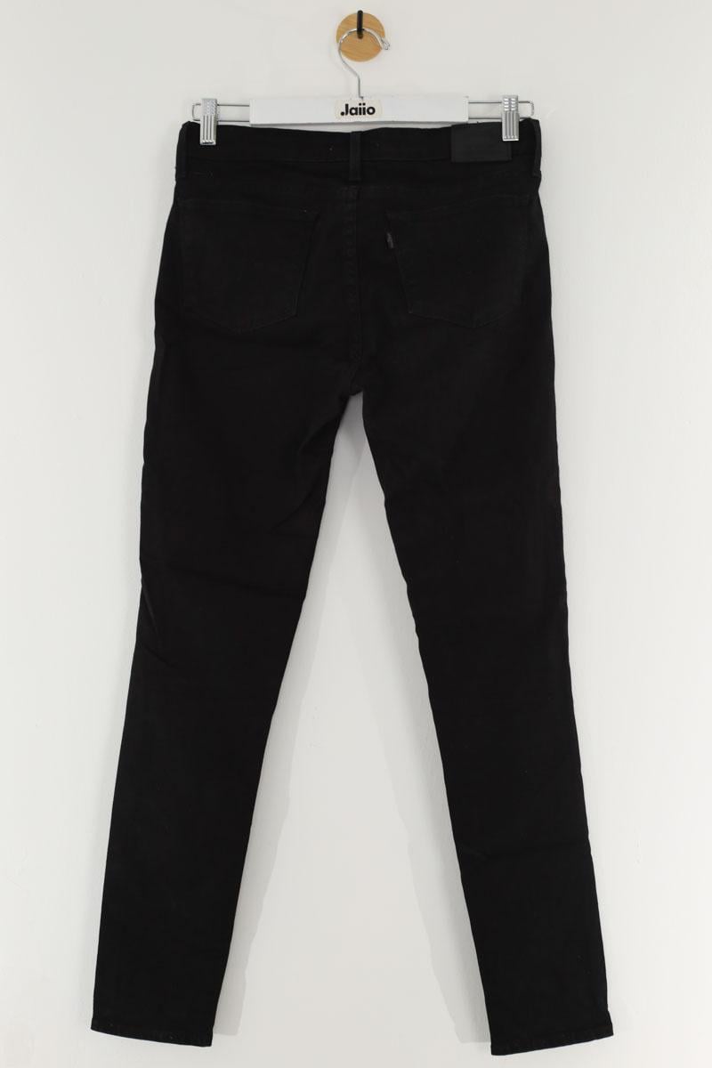 Cotton skinny jeans LEVI'S - Seconde main Black